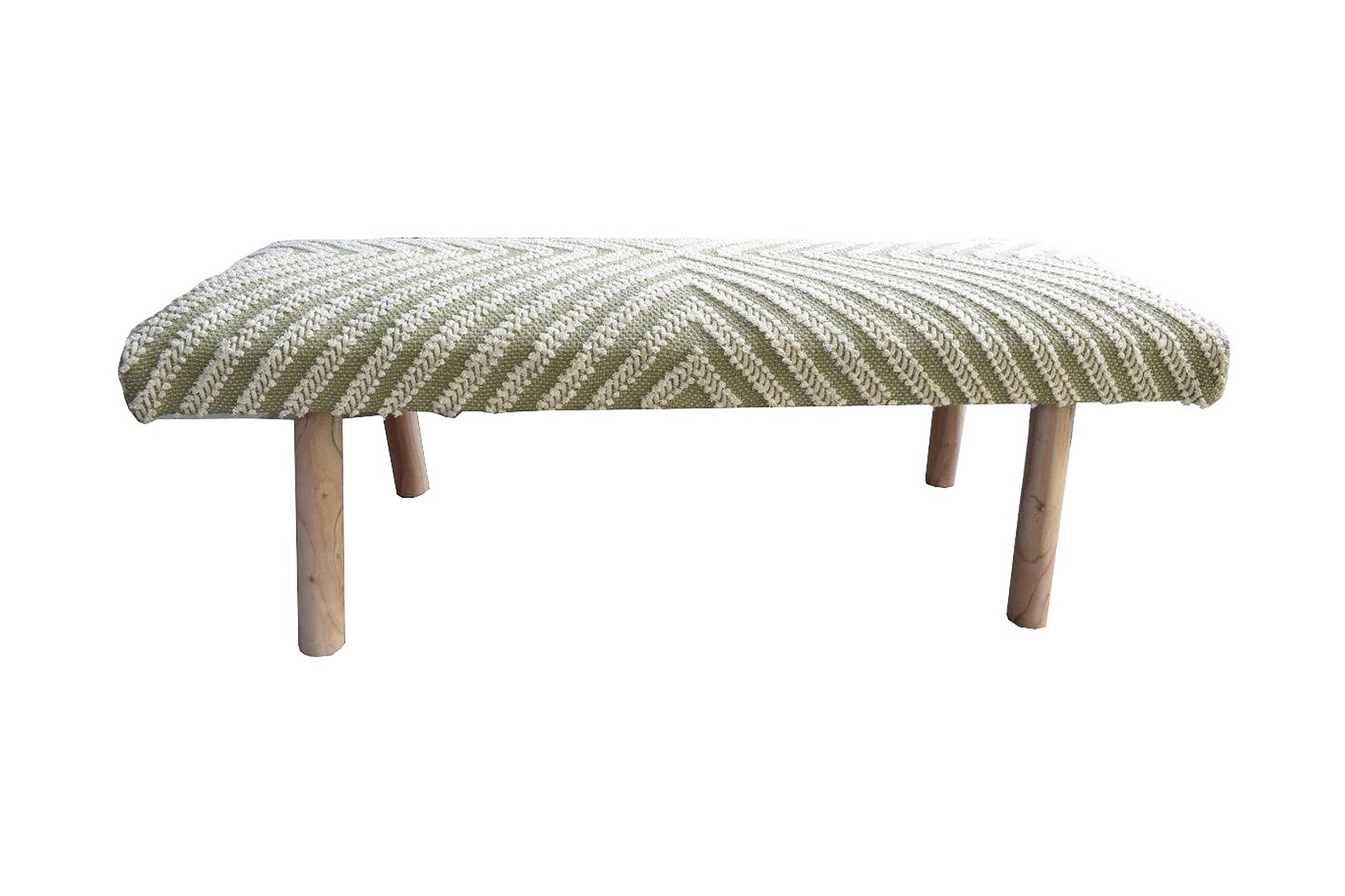 Bänk 120 cm Grön
