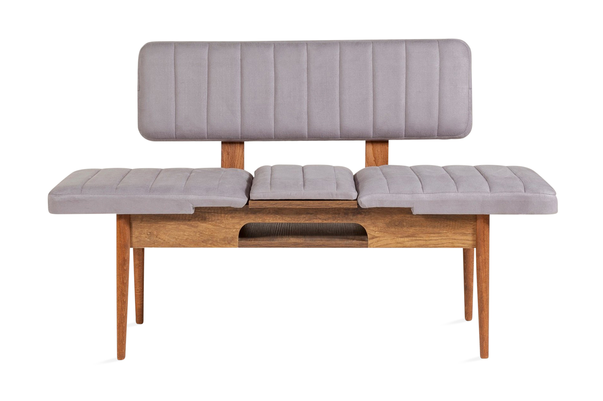 Bänk Orrest 85 cm Valnöt