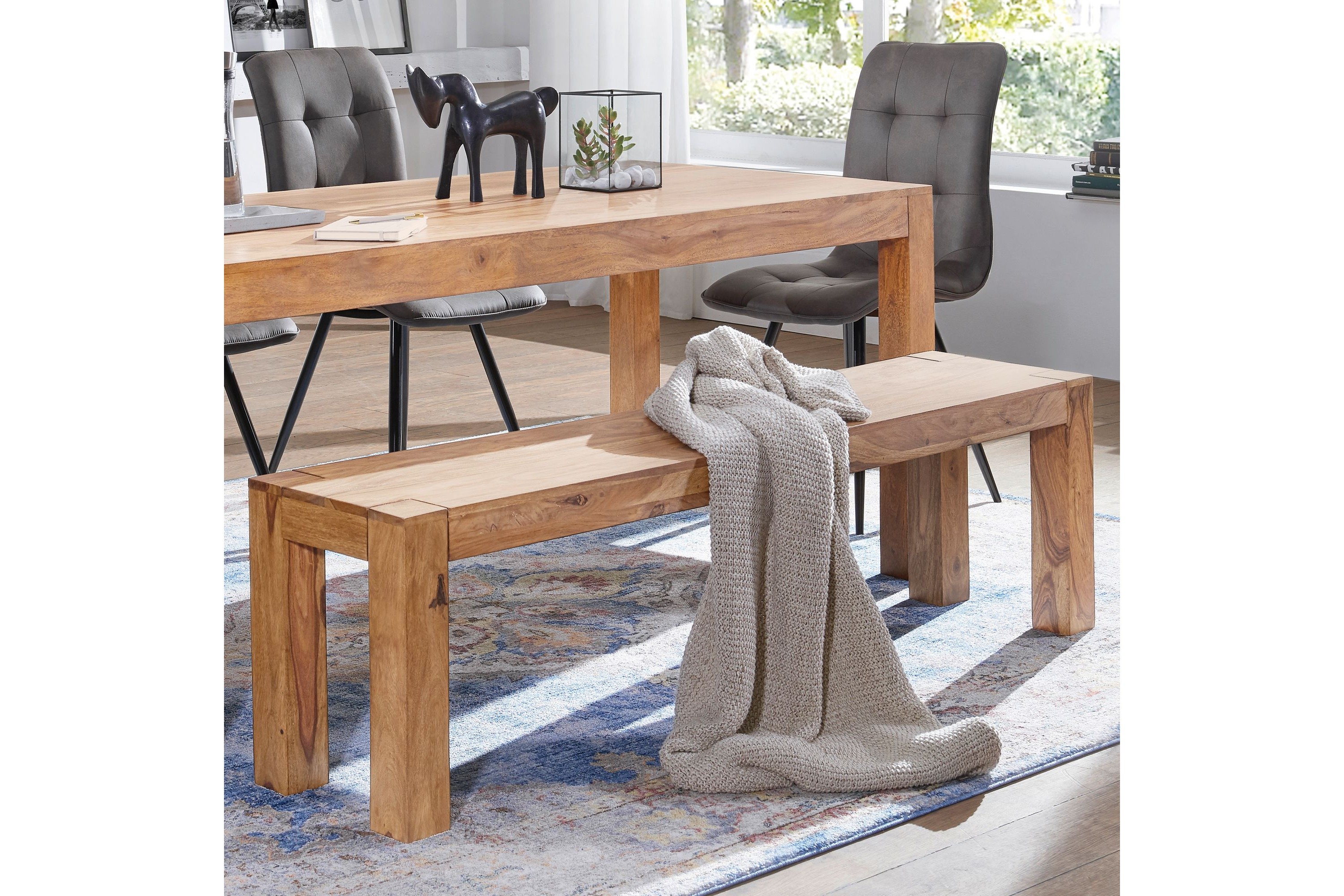 Sittbänk Kastle Brun