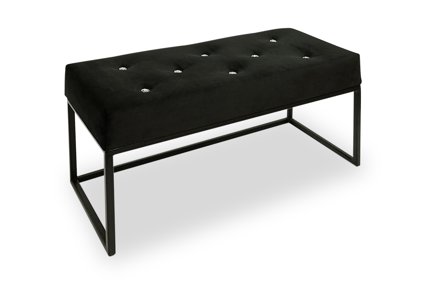 Sittpuff Sego 80x35x42 cm Svart