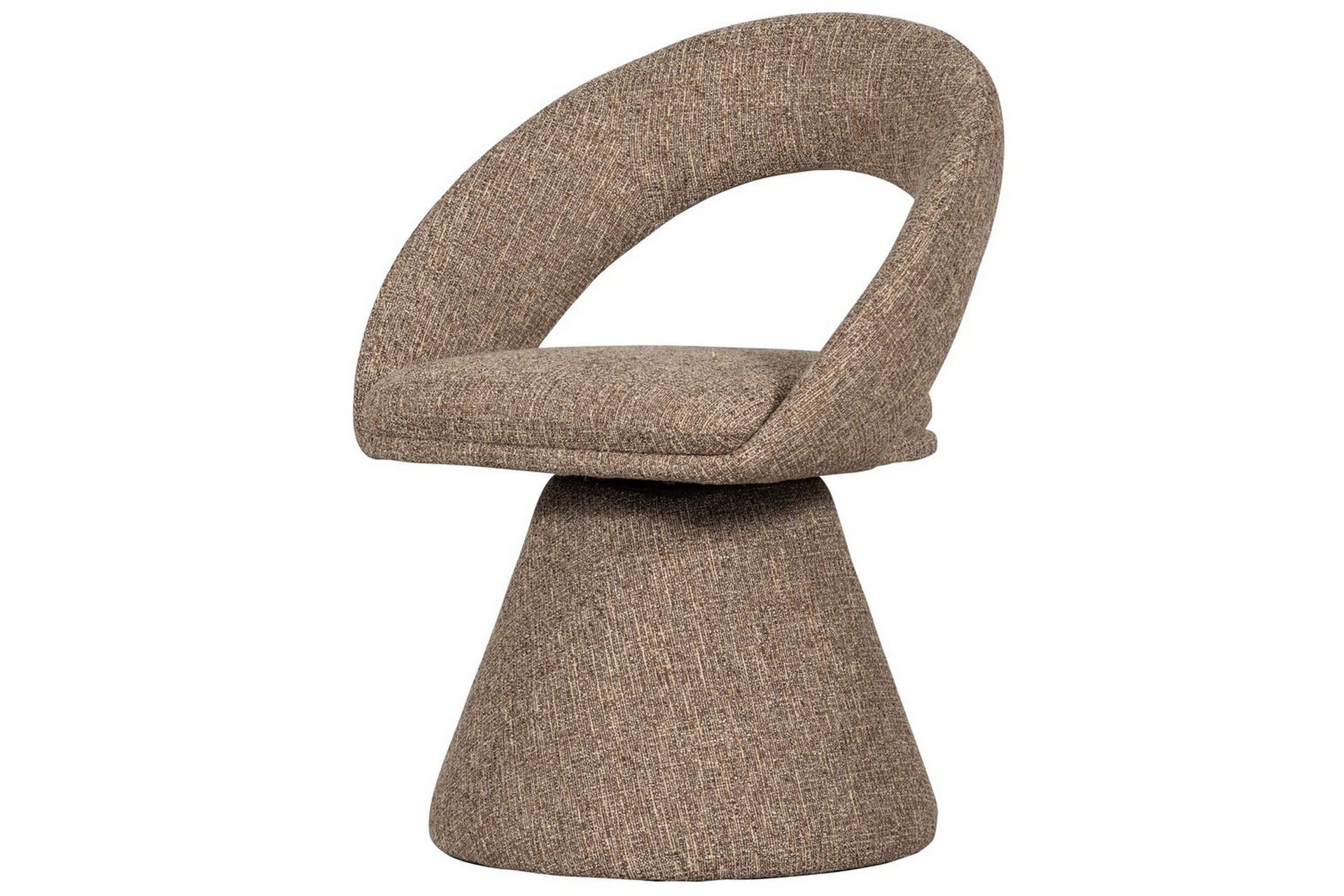 Snurrmatstol Vinter - Naturlig Melange