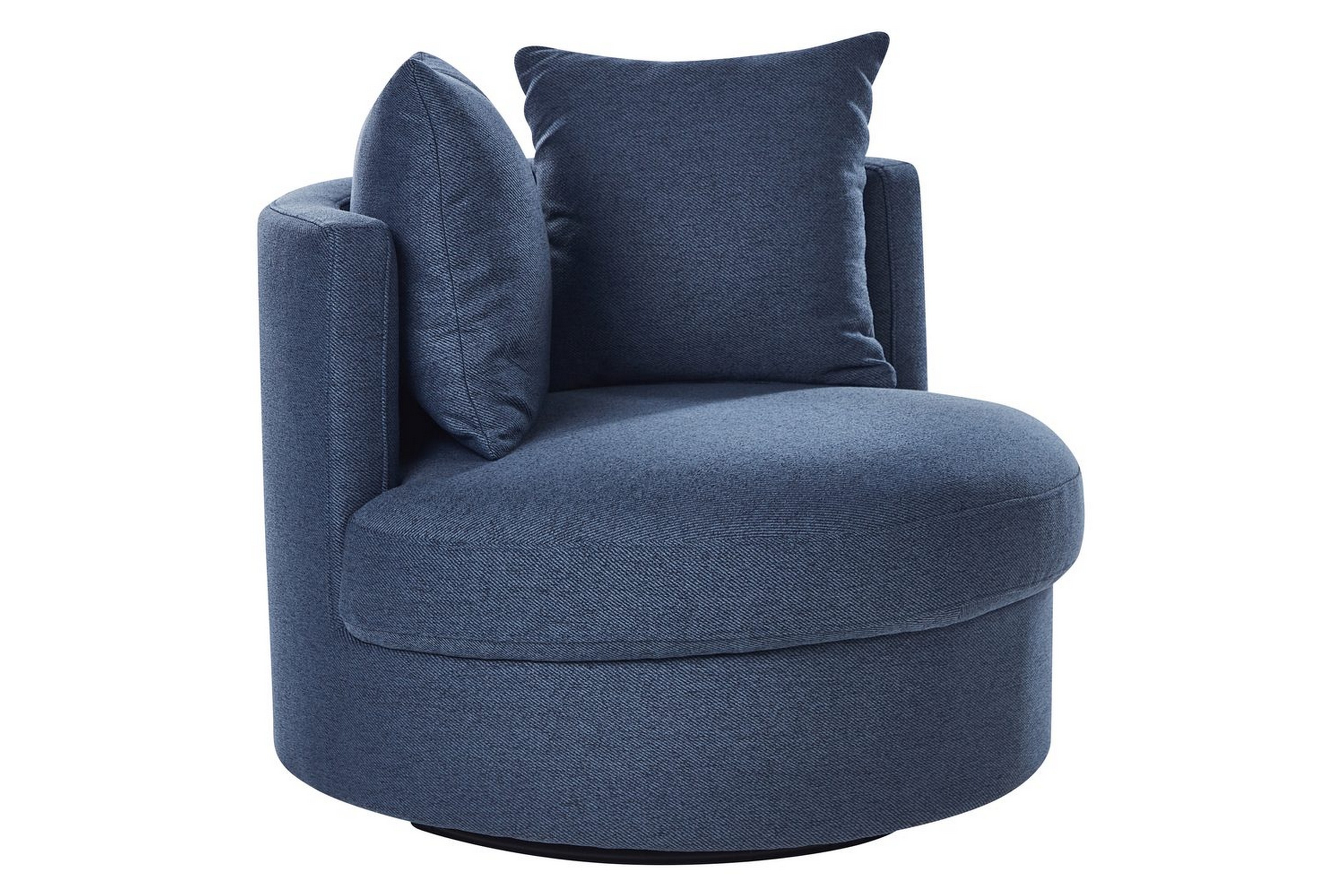 svängbar fåtölj dalby - blå
