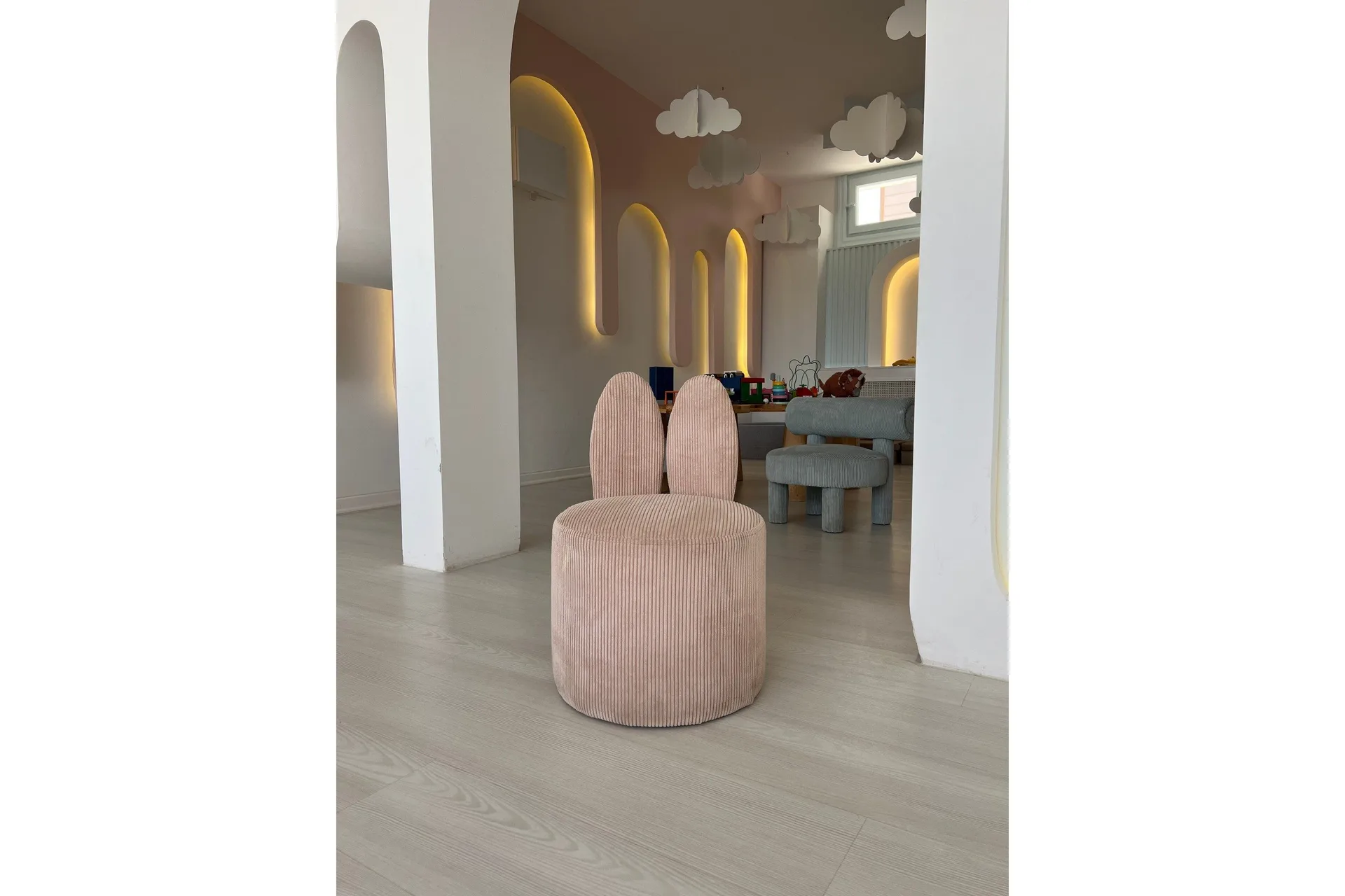 Tavsan F&aring;t&ouml;lj - Rosa