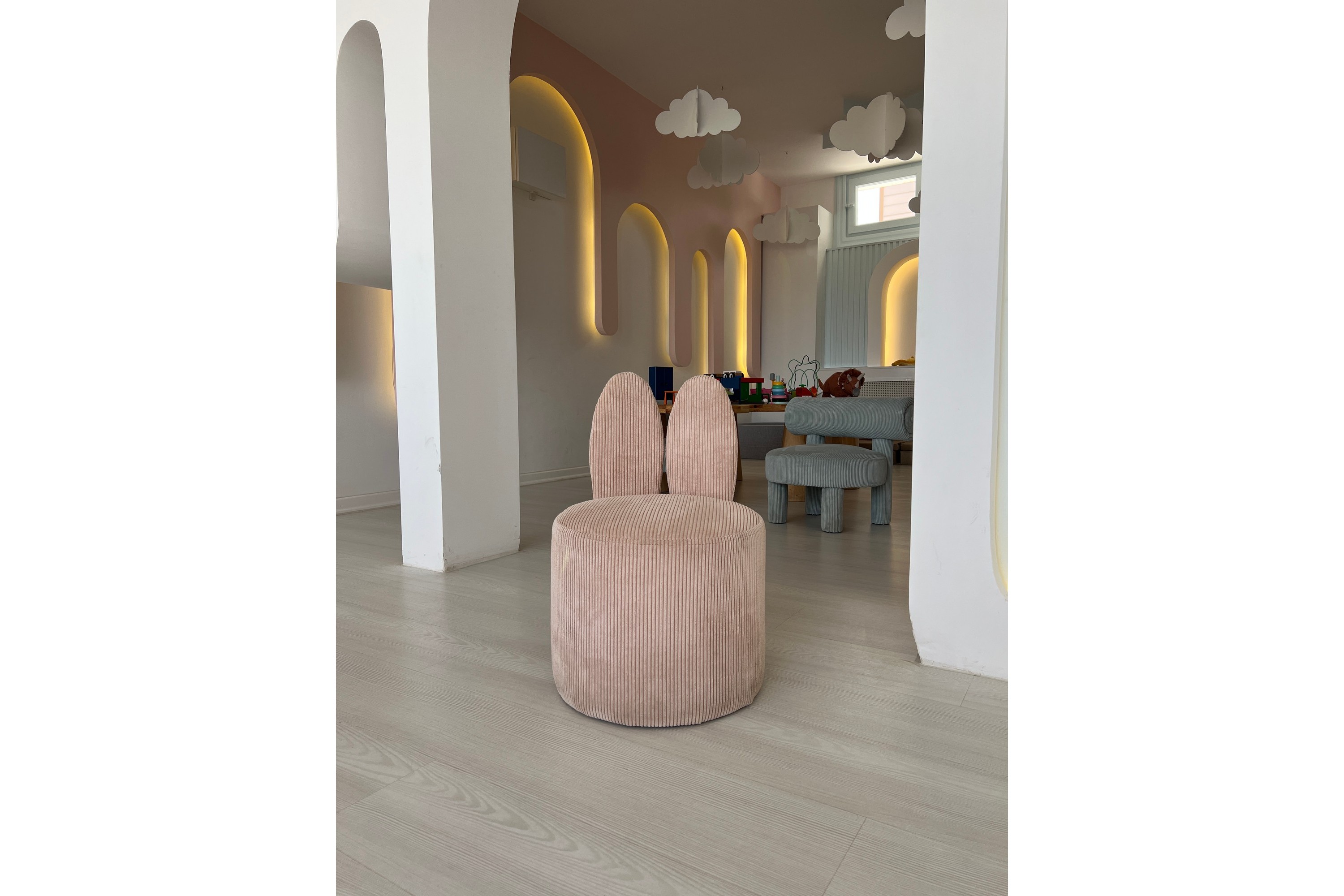 Tavsan Fåtölj Rosa
