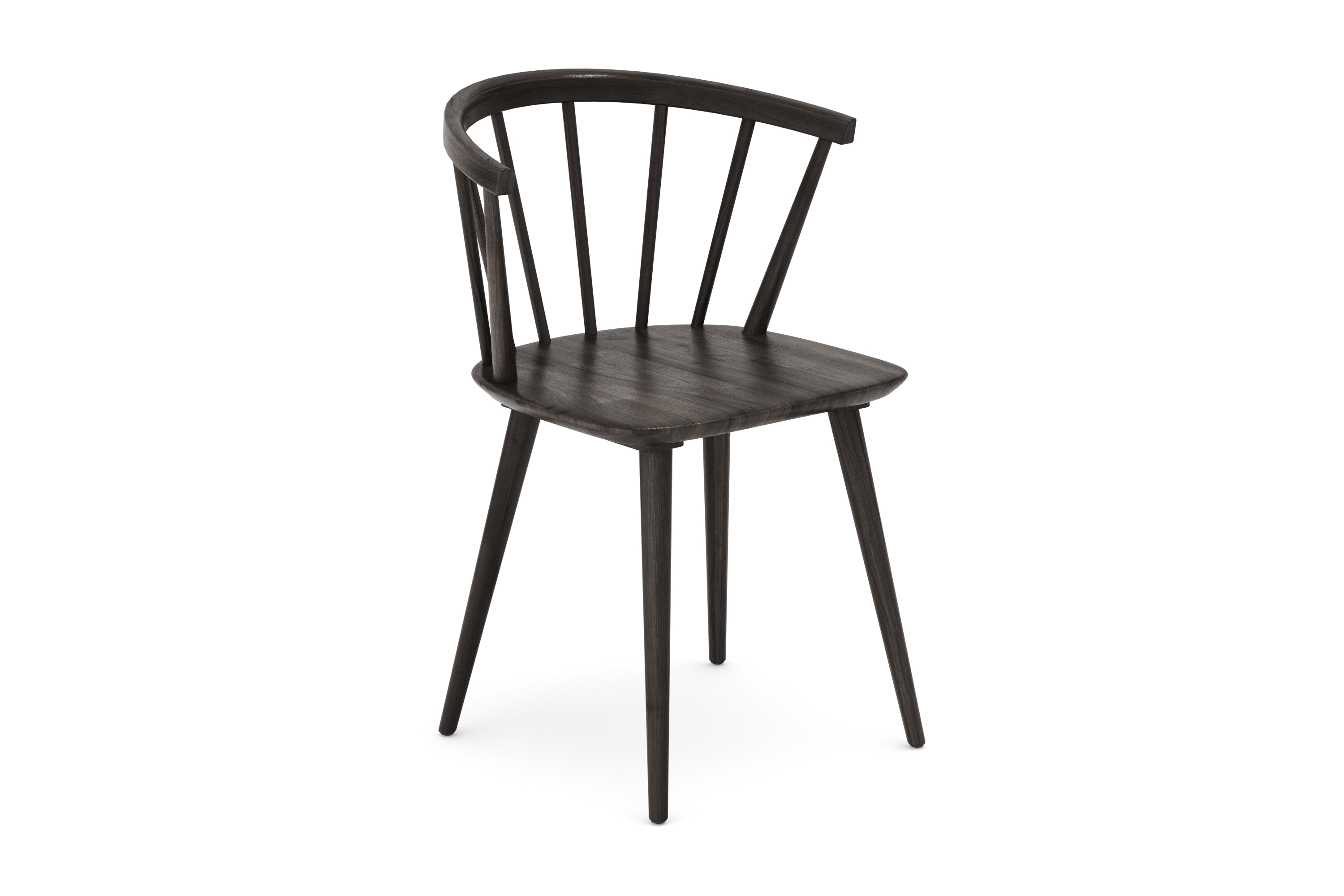 tyrö karmstol & matstol i massiv trä - rökt ek