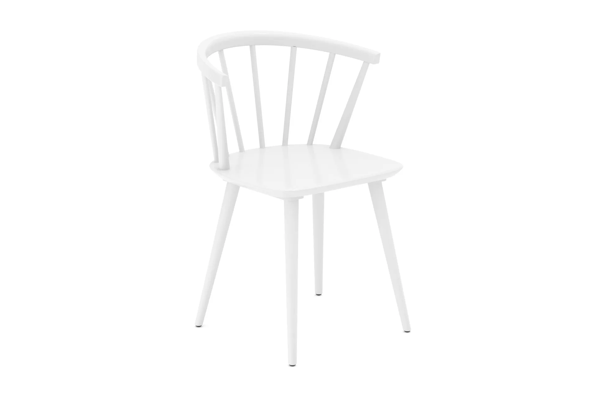 Tyr&ouml; Karmstol & matstol i massiv tr&auml; - Vit