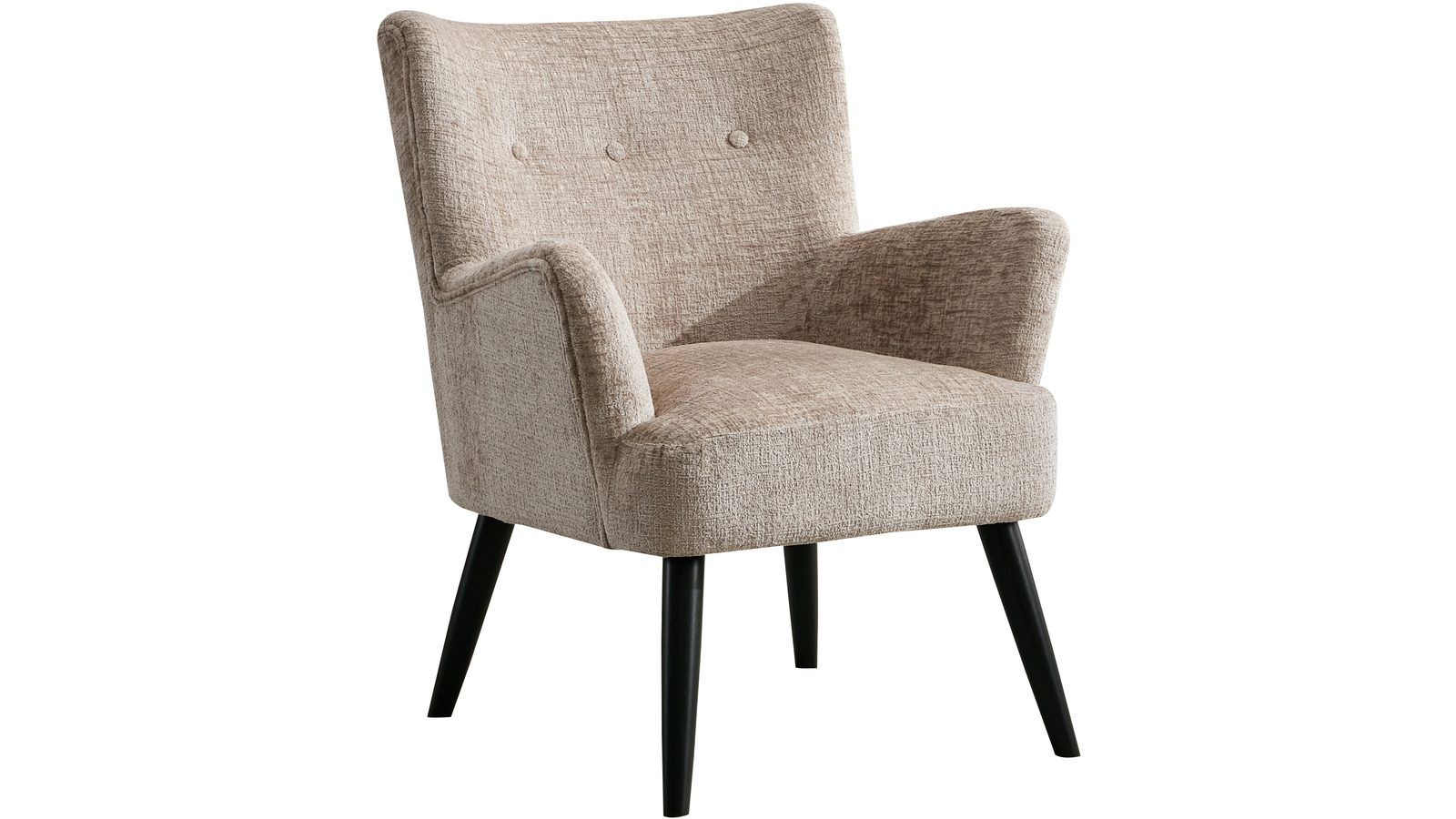 Zevani F&aring;t&ouml;lj i bouclet - Biscuit Cream