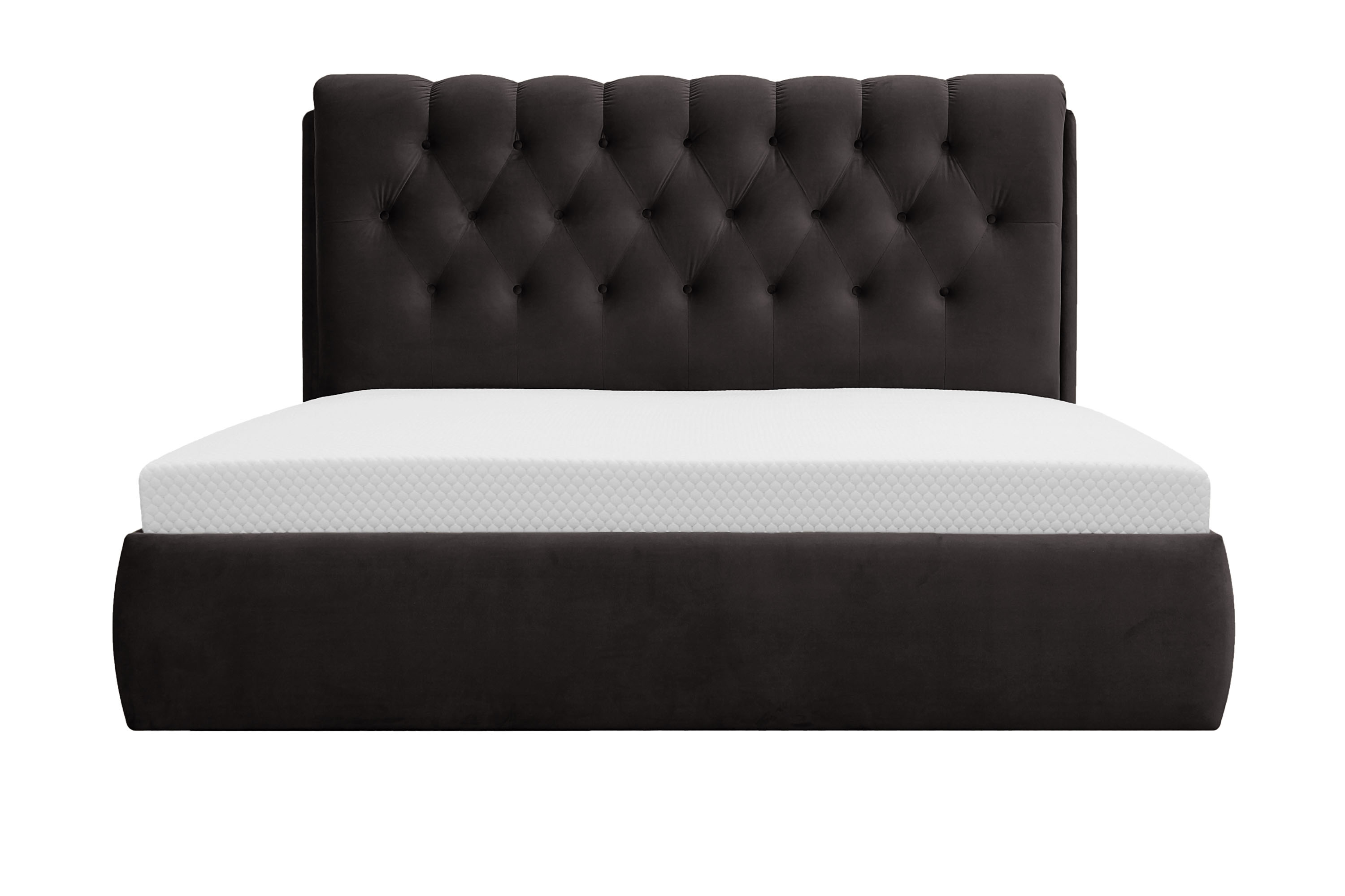 Bedford Sängpaket med Förvaring 160x200 cm Svart