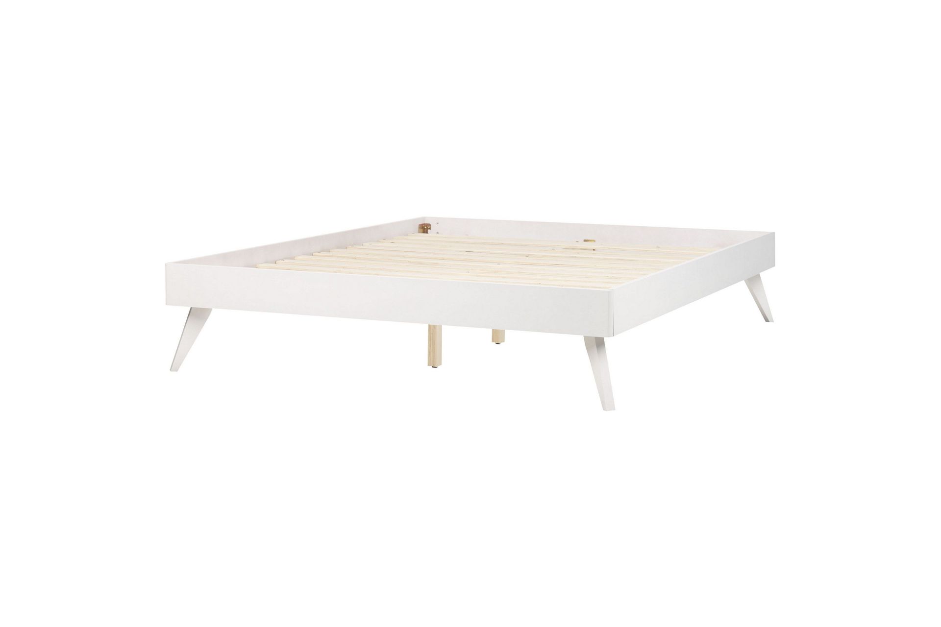 benedik sängram 160x200 cm - vit