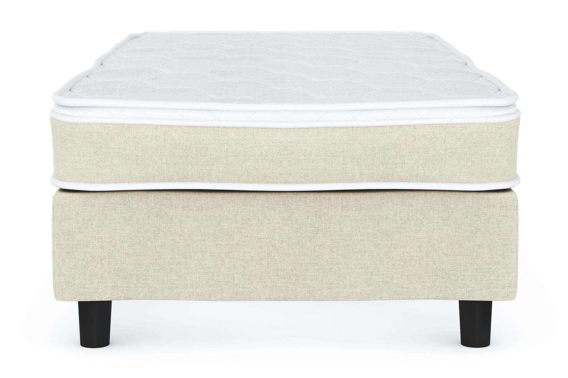 billingen kontinentalsäng 90x200 cm - beige