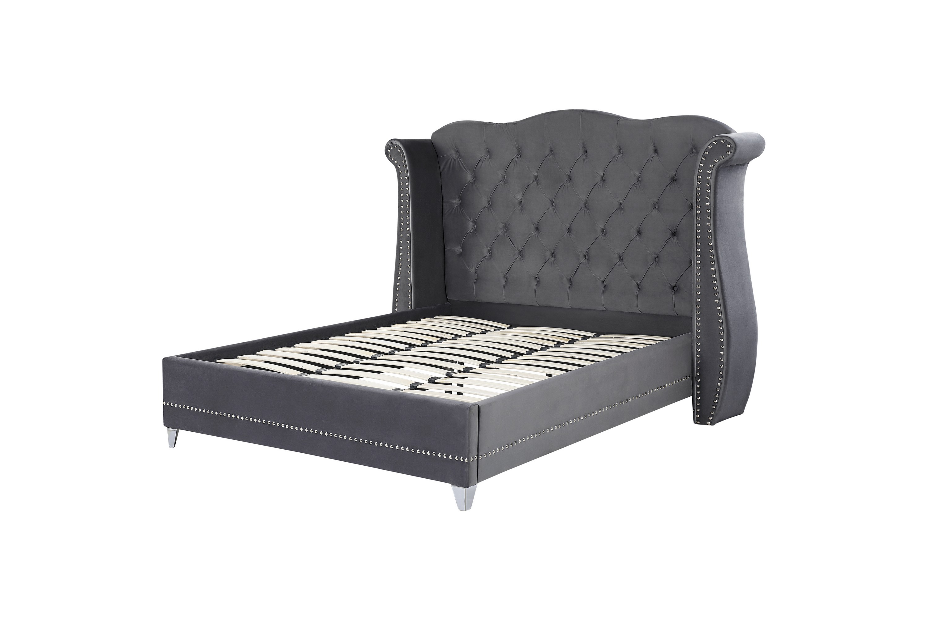 bode sängram 180x200 cm - grå