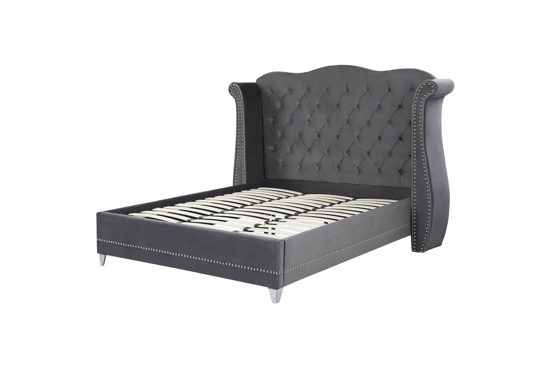 bode sängram 180x200 cm - grå