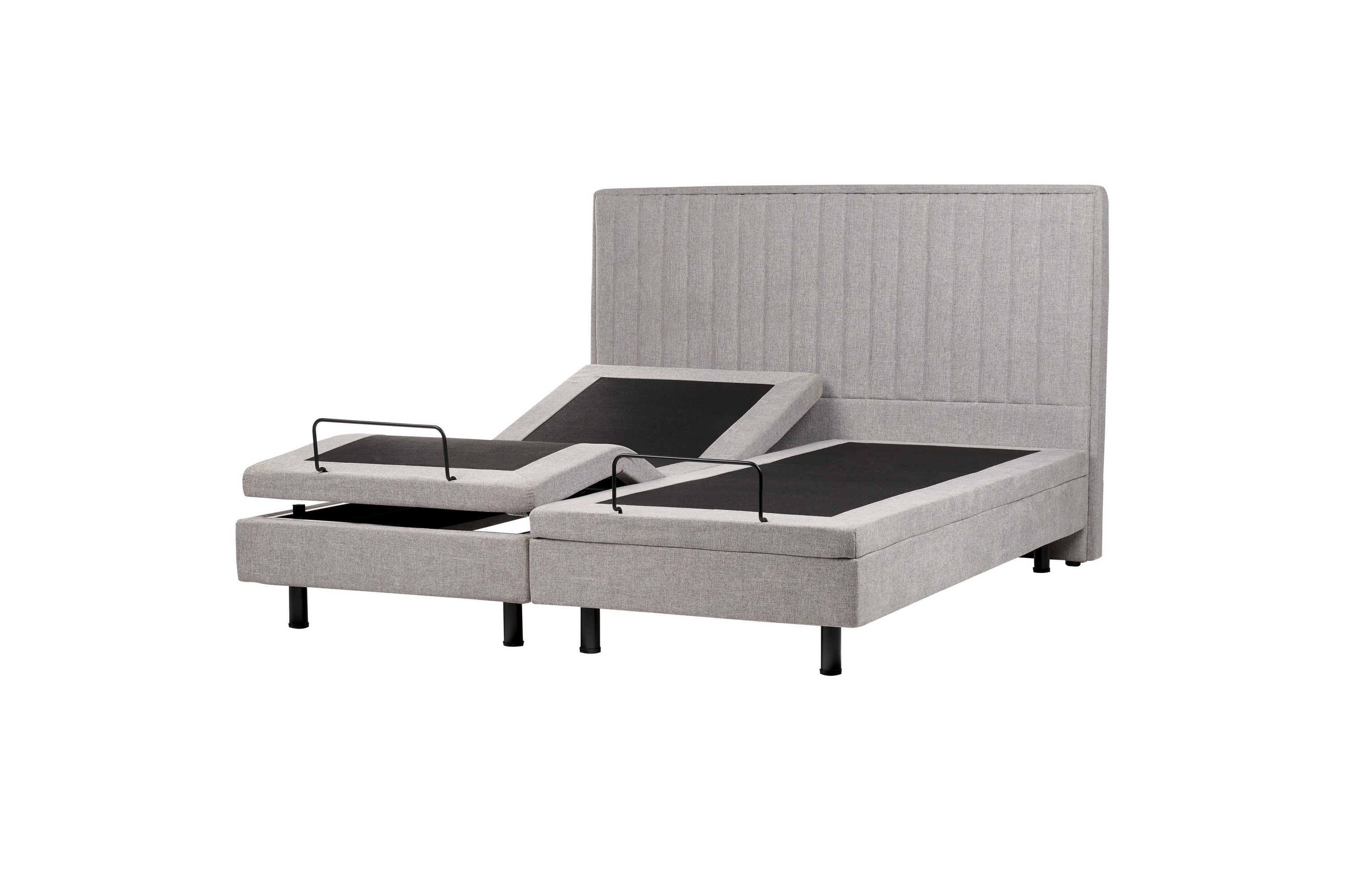 carleigh sängram 180x200 cm - grå