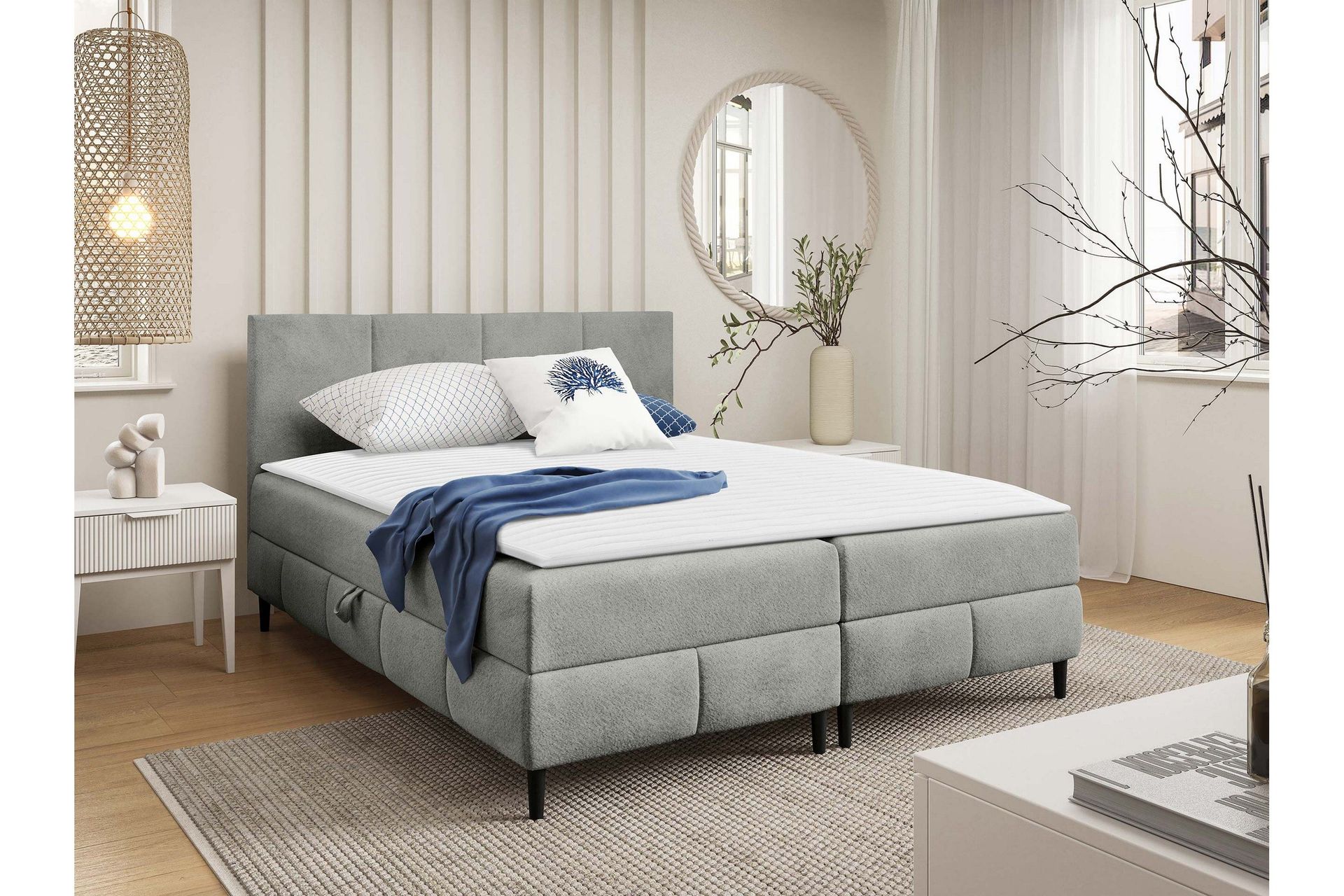 Celestine F&ouml;rvaringss&auml;ng 120x200 cm - Gr&aring;