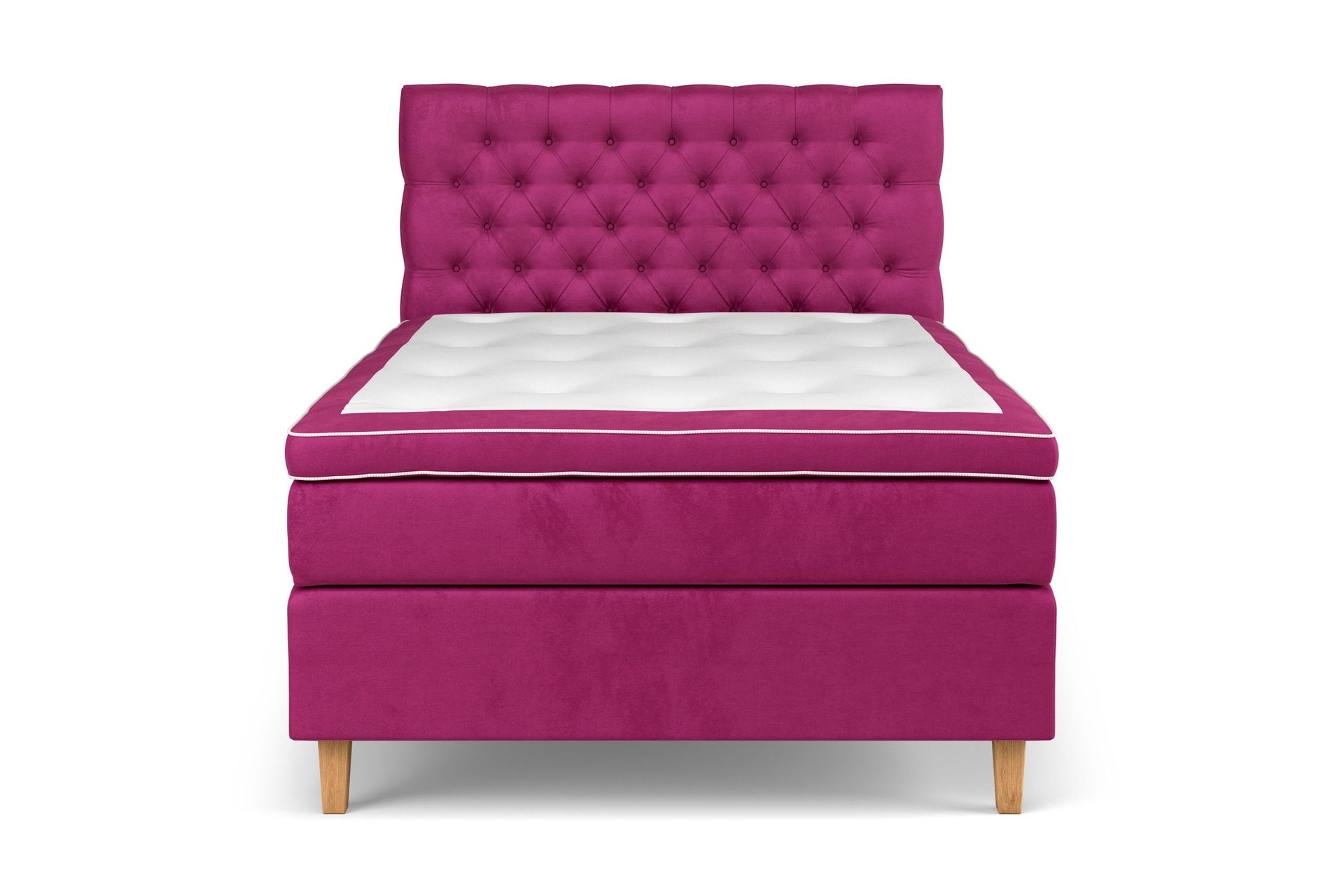 Celine Sängpaket 120x200 cm - Rosa/Sammet