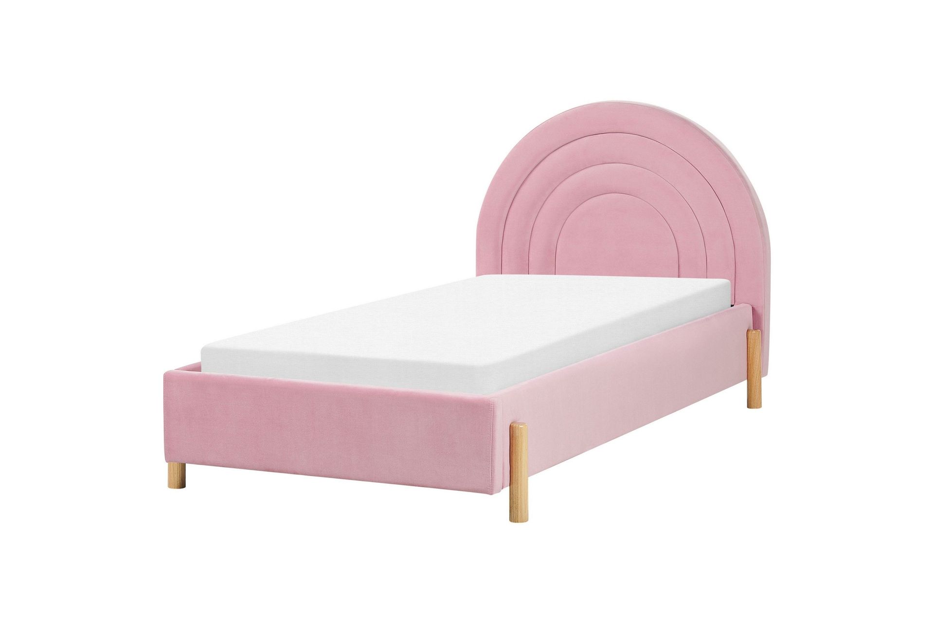 Diantha S&auml;ngram 90x200 cm - Rosa/Ljust tr&auml;