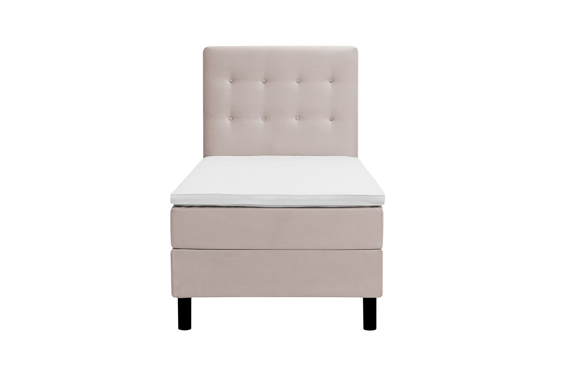 Dream Komplett S&auml;ngpaket 90x200 cm Knappar - Beige