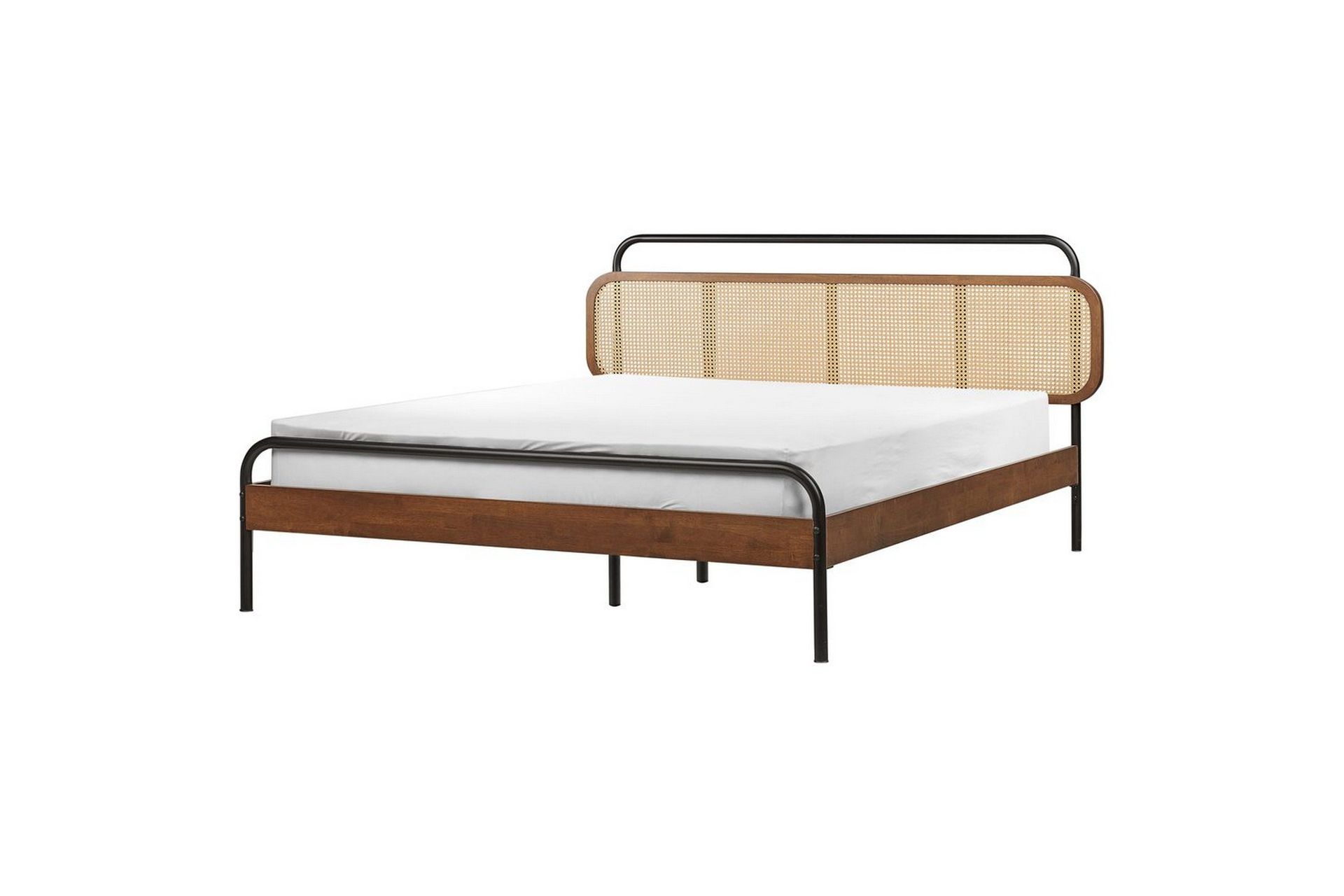Dubbelsäng Boussicourt med lamellram 160x200 cm - 160x200 cm