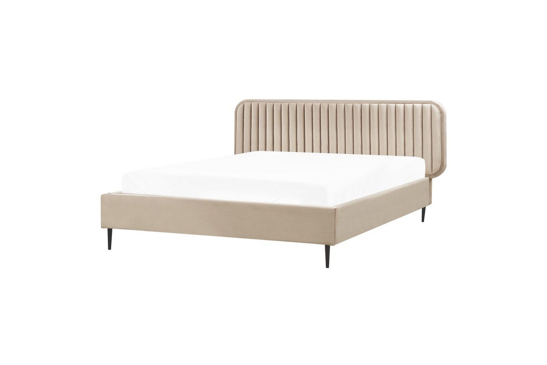 Dubbels&auml;ng Brin med lamellram Taupe-Svart, 160x200 cm - Taupe-Svart, 160x200 cm