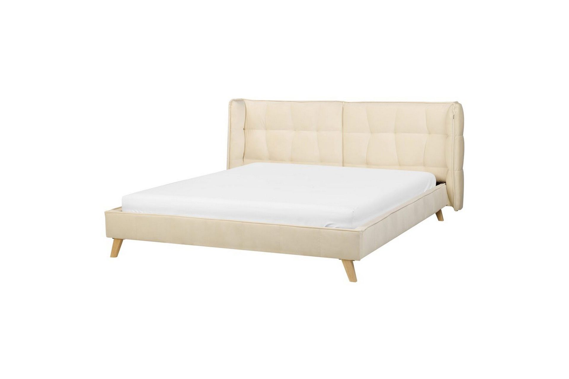 Dubbels&auml;ng Senlis med lamellram 160x200 cm - 160x200 cm