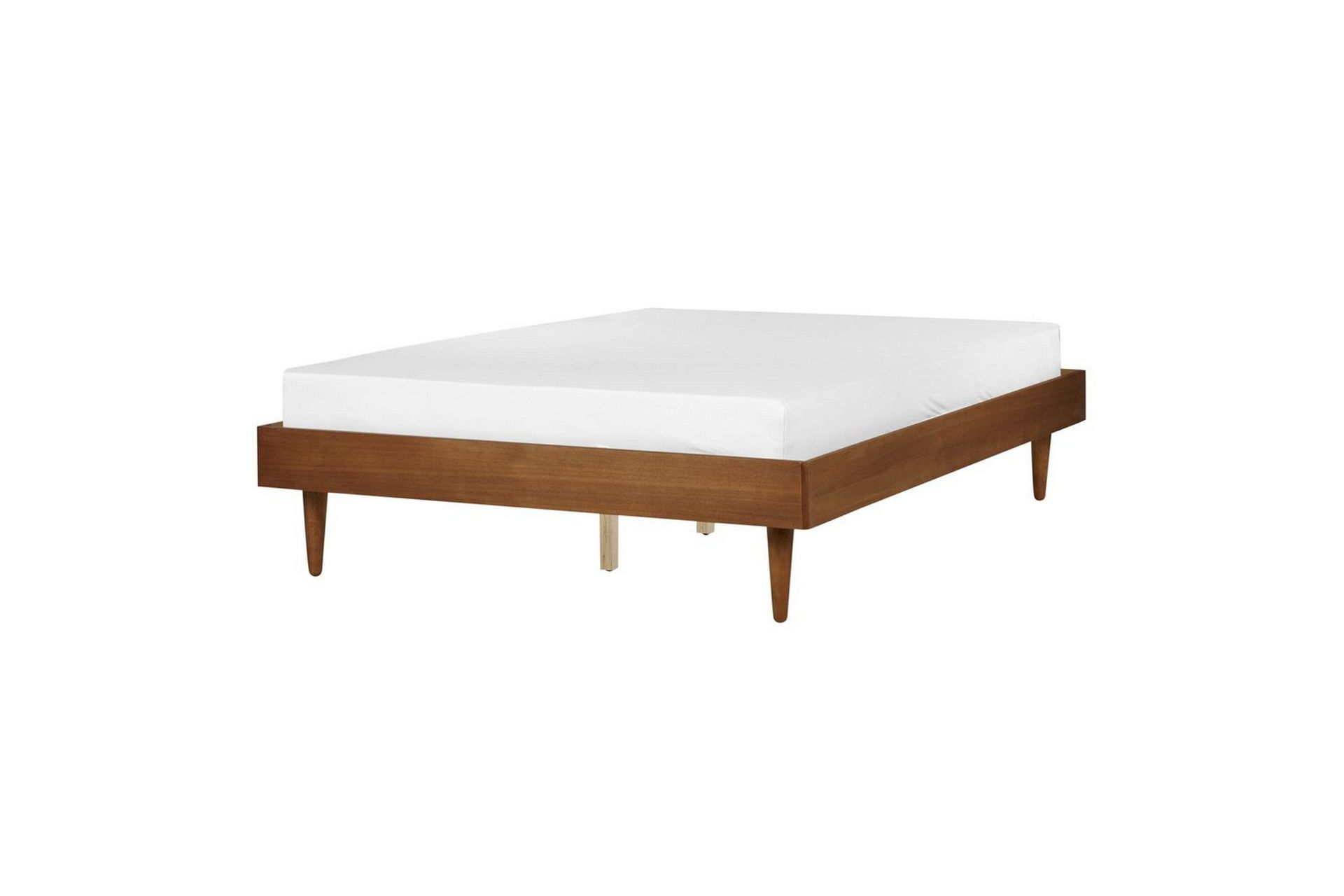 Dubbelsäng Toucy med lamellram Ljus Trä, 140x200 cm - Ljus Trä, 140x200 cm