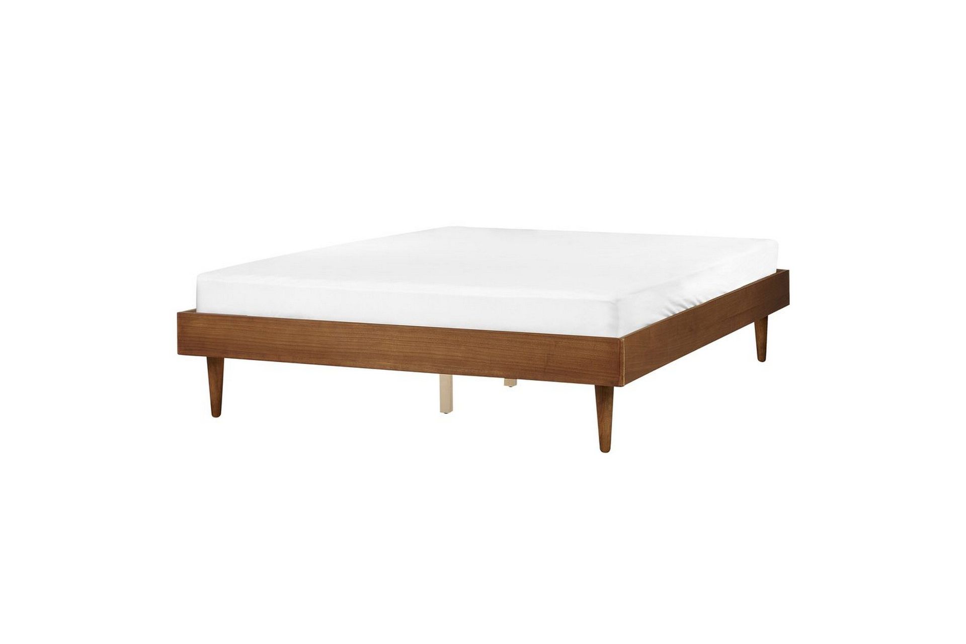 Dubbelsäng Toucy med lamellram Ljus Trä, 160x200 cm - Ljus Trä, 160x200 cm
