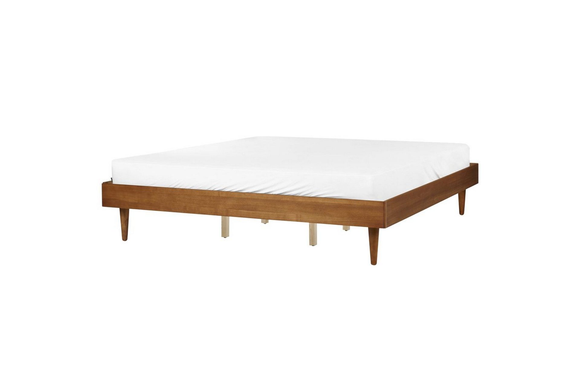 Dubbelsäng Toucy med lamellram Ljus Trä, 180x200 cm - Ljus Trä, 180x200 cm