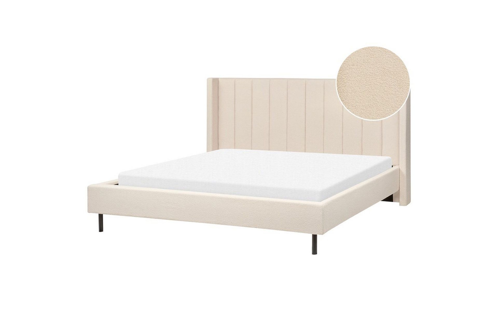 Dubbels&auml;ng Villette med lamellram 180x200 cm - 180x200 cm