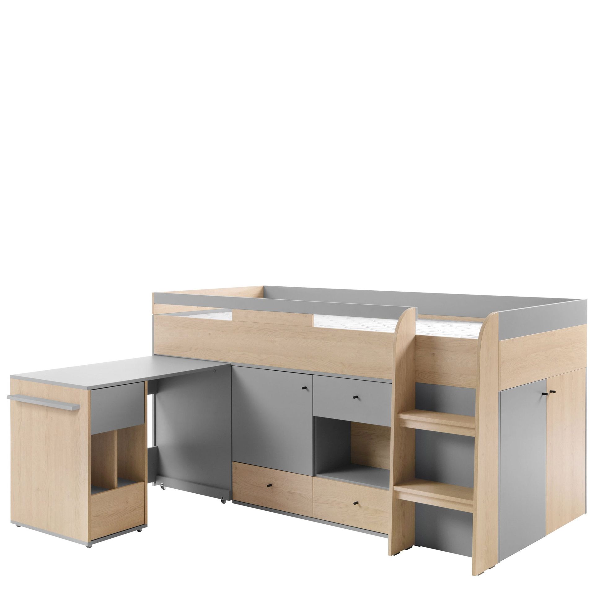 edson våningssäng 90x200 cm -