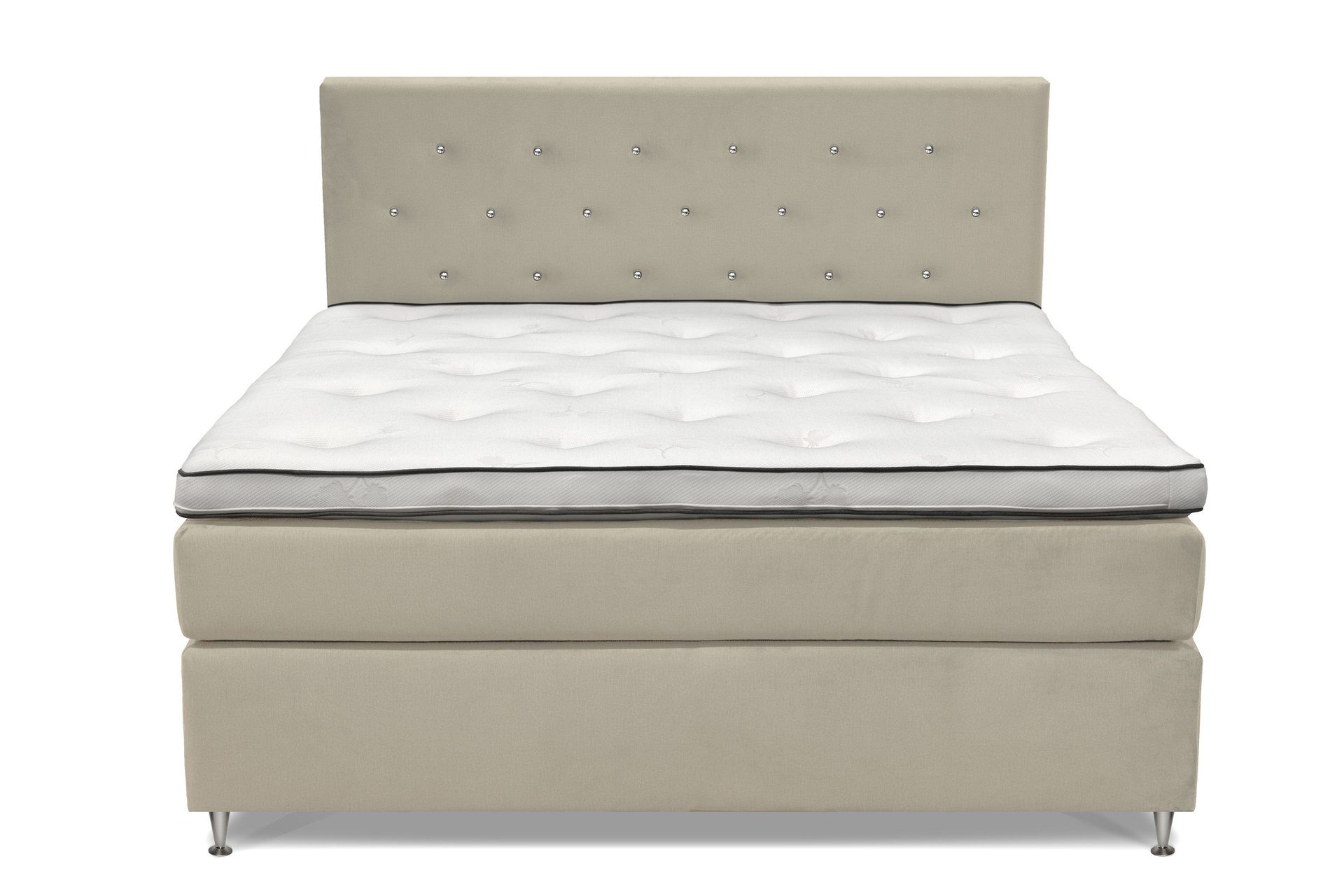 Finnigan Sängpaket Kontinentalsäng 160x200 cm Fast - Beige