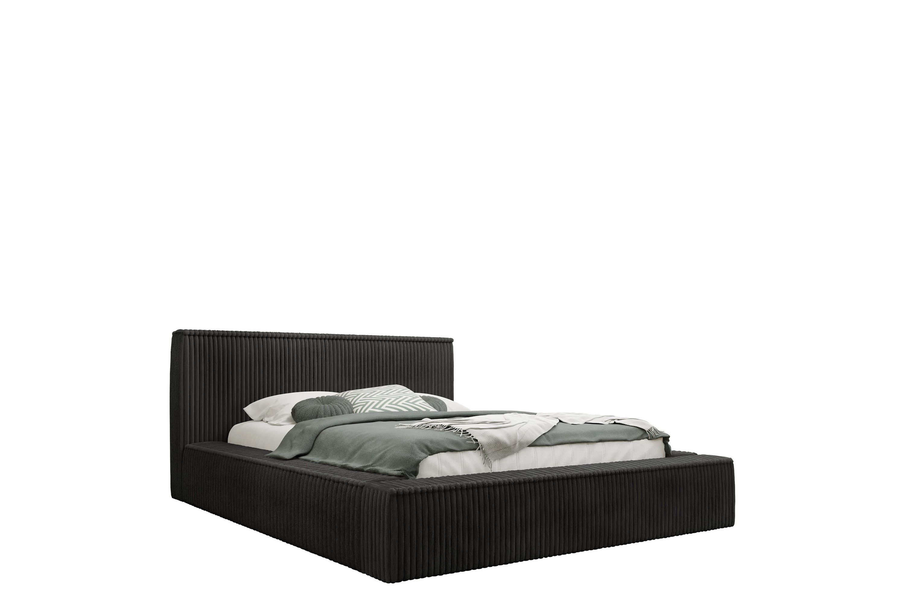 gadi sängram 140x200 cm - svart