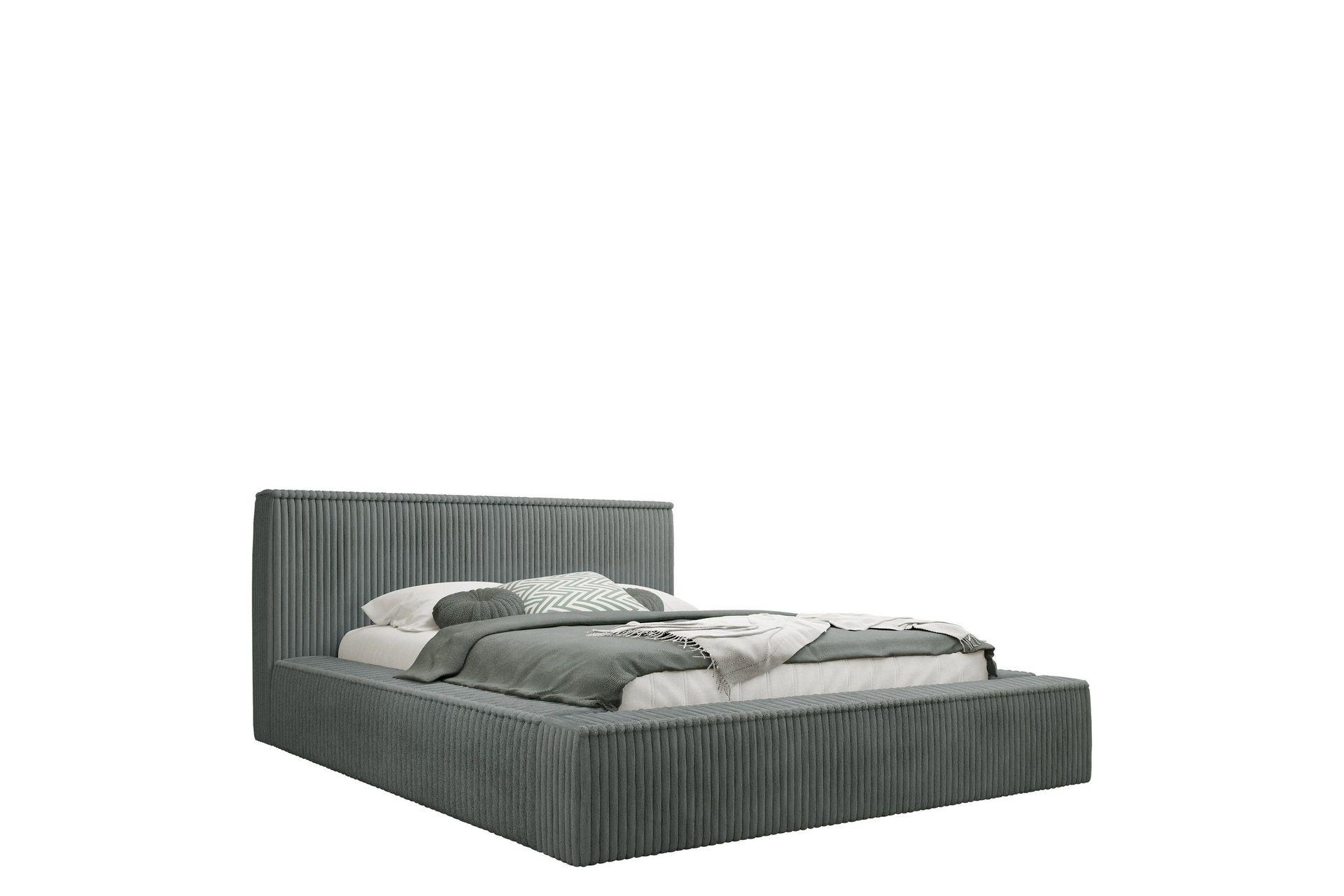 Gadi S&auml;ngram 180x200 cm - M&ouml;rkgr&aring;