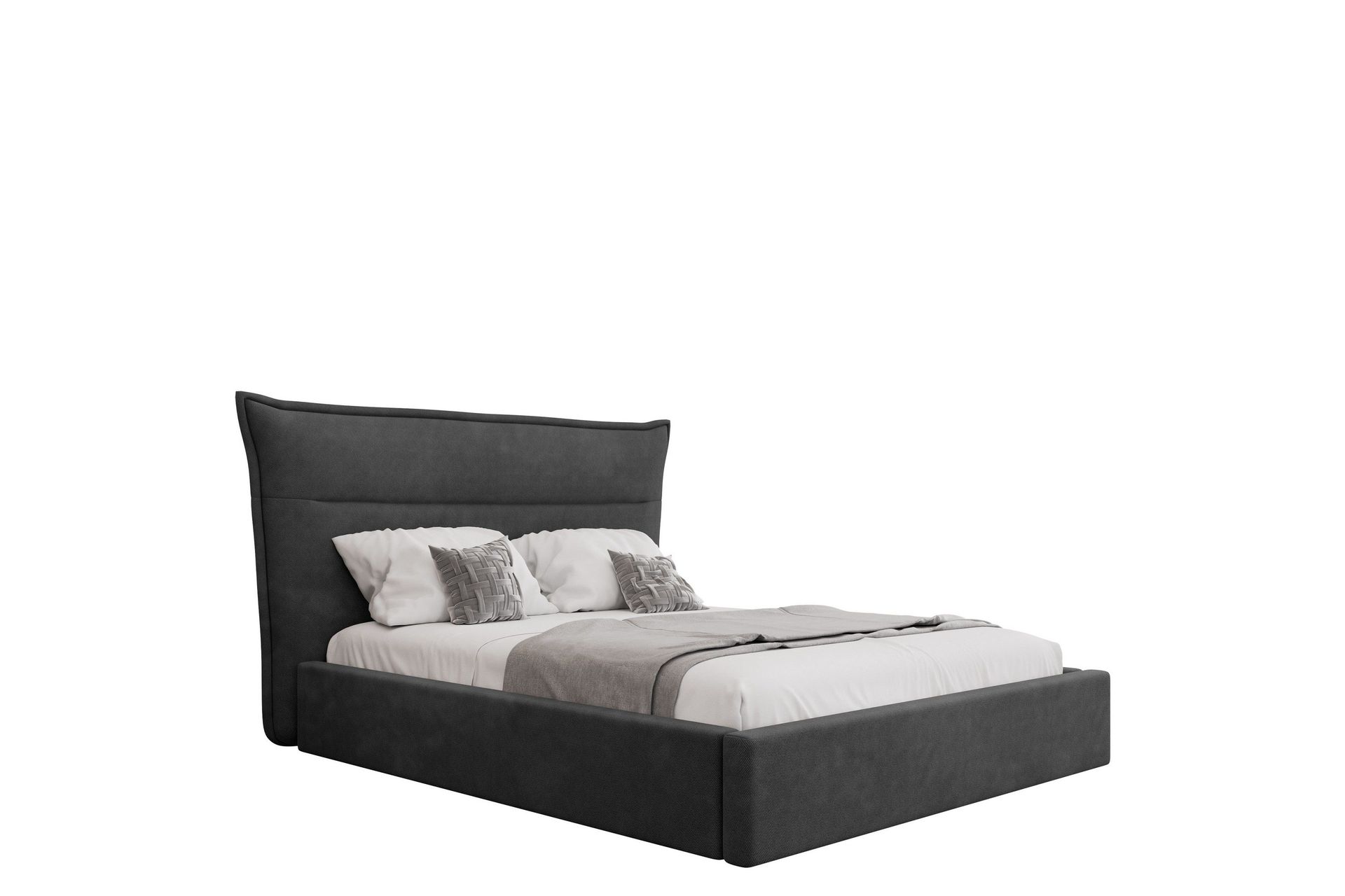 Gare S&auml;ngram 160x200 cm - M&ouml;rkgr&aring;