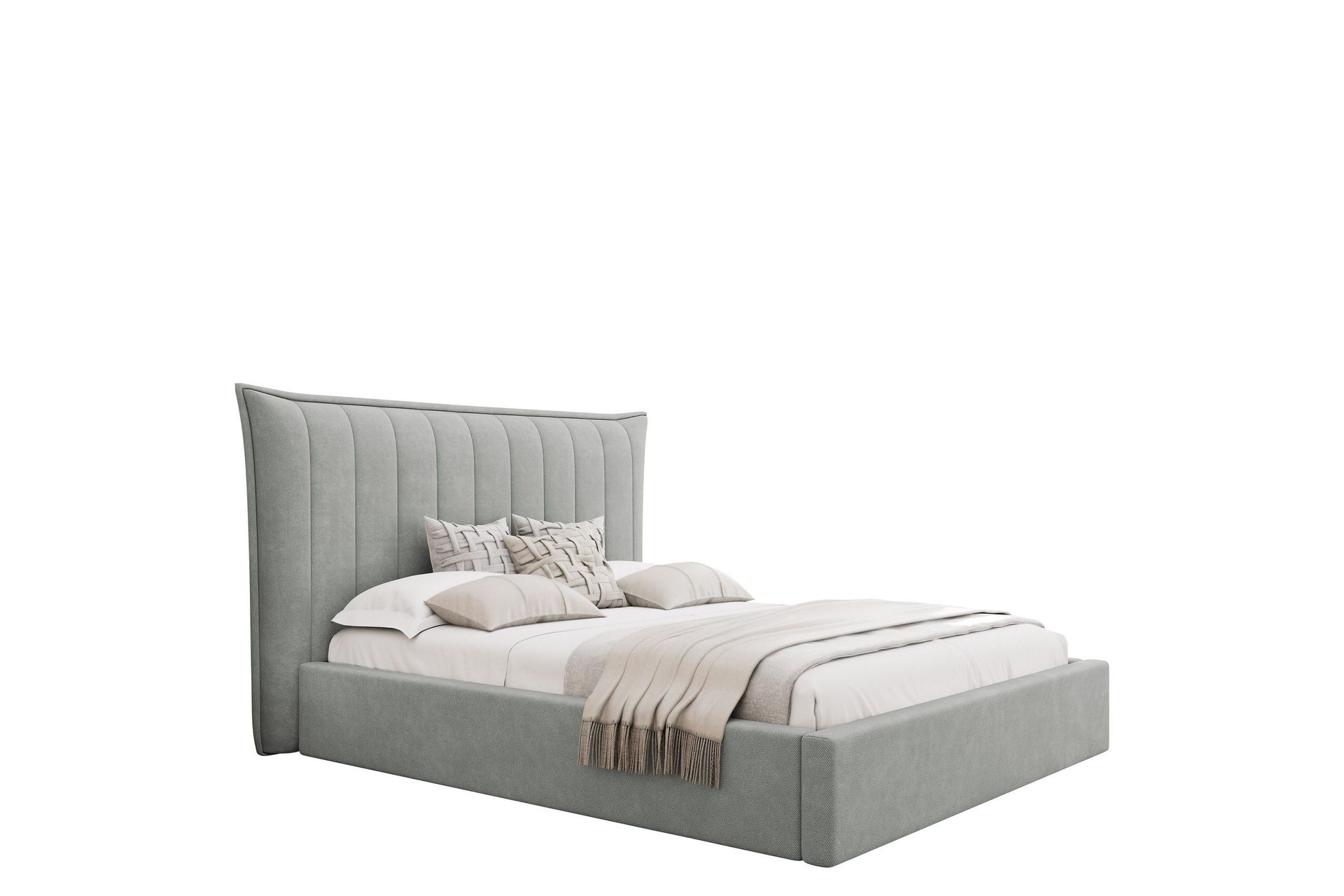 Garson S&auml;ngram 140x200 cm - Ljusgr&aring;