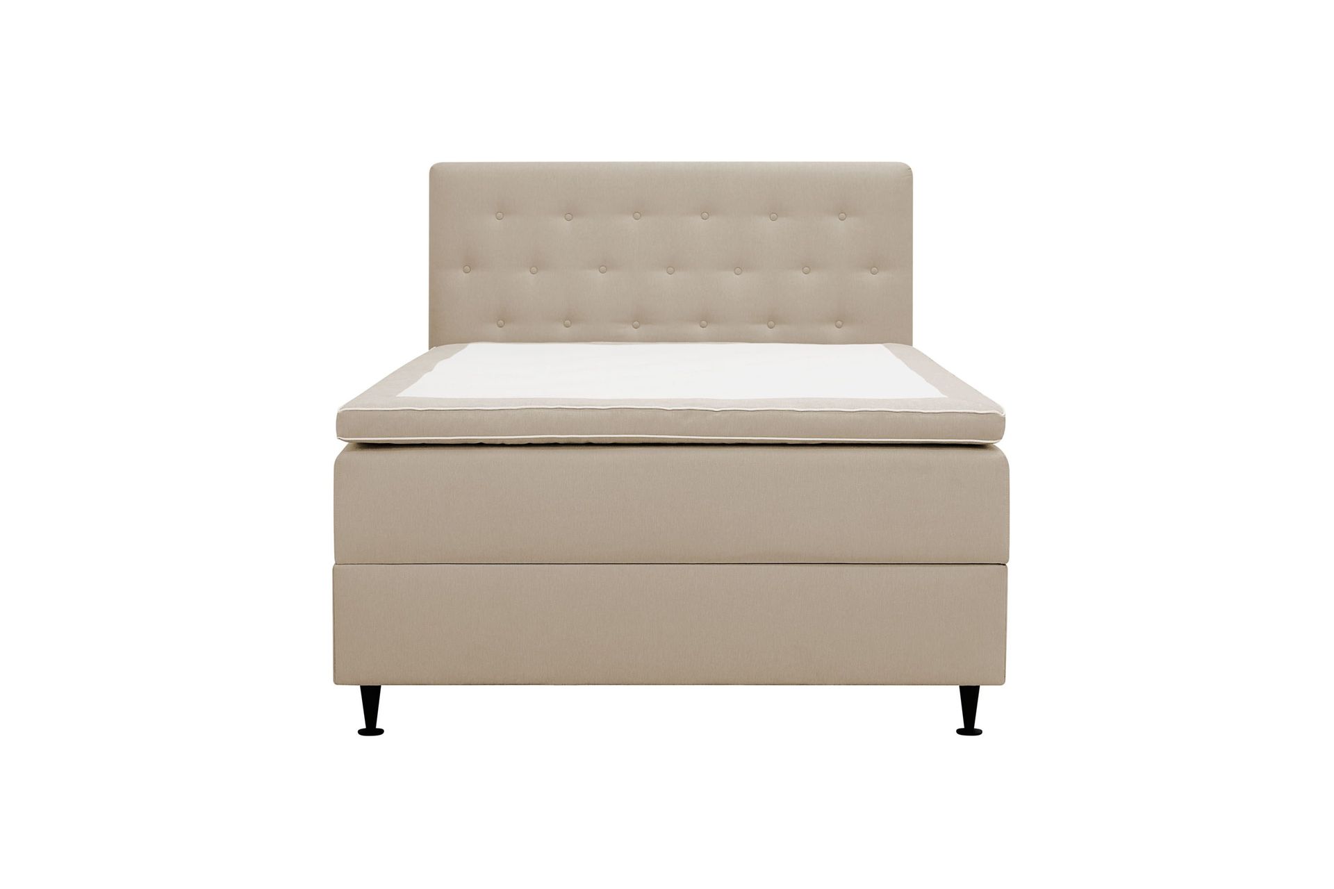 Hilton Plus Komplett S&auml;ngpaket med F&ouml;rvaring 120x200 cm - Beige