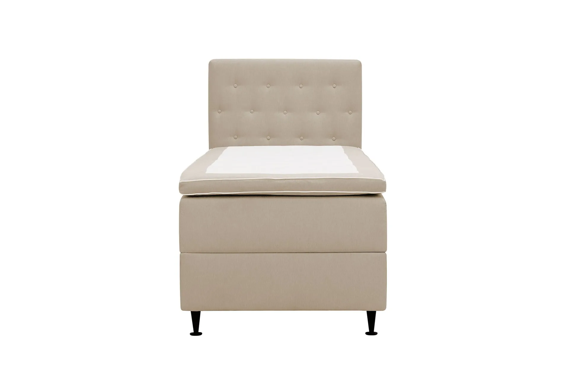 Hilton Plus Komplett S&auml;ngpaket med F&ouml;rvaring 90x200 cm - Beige