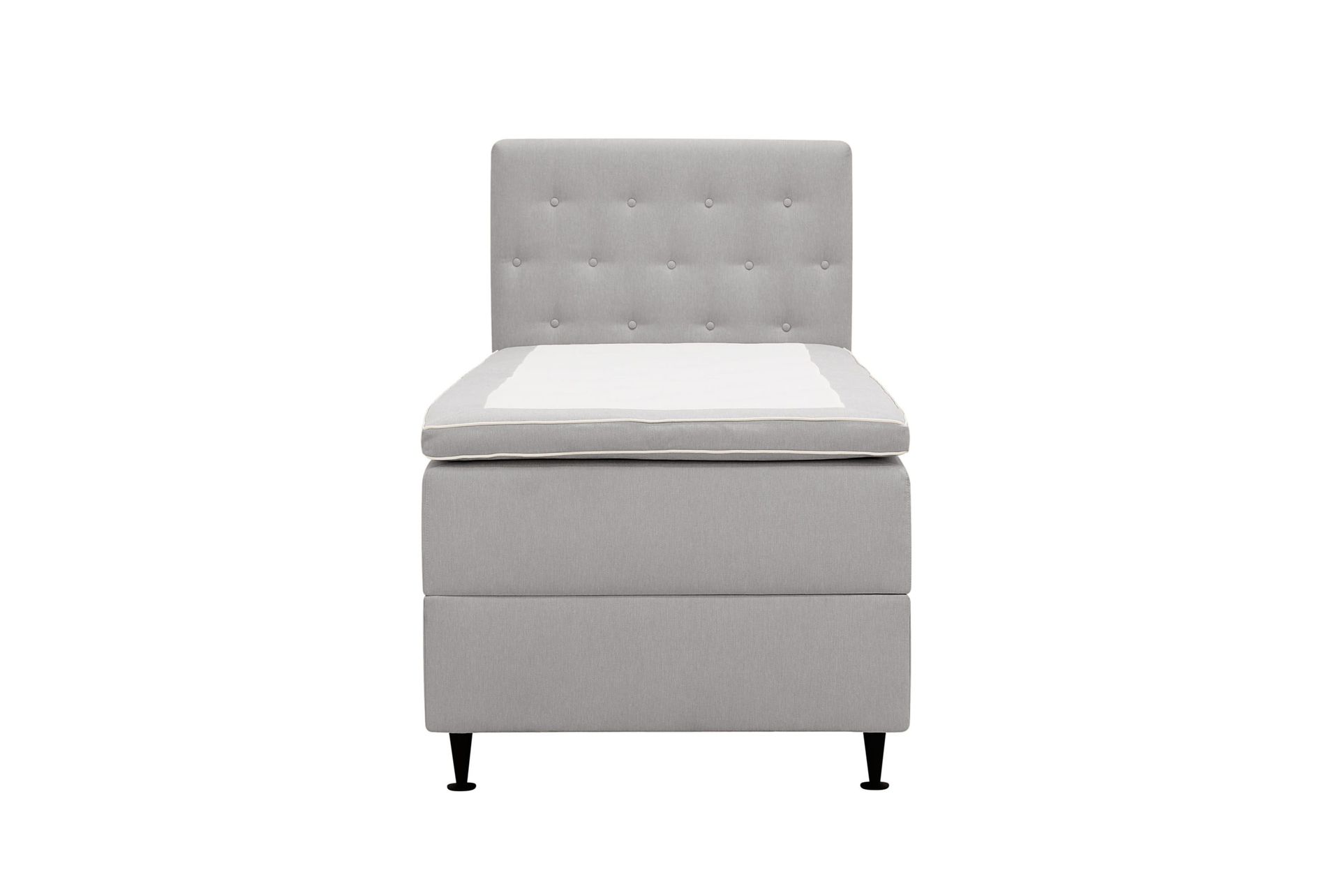 HVILA Plus Komplett S&auml;ngpaket med F&ouml;rvaring 90x200 cm - Gr&aring;