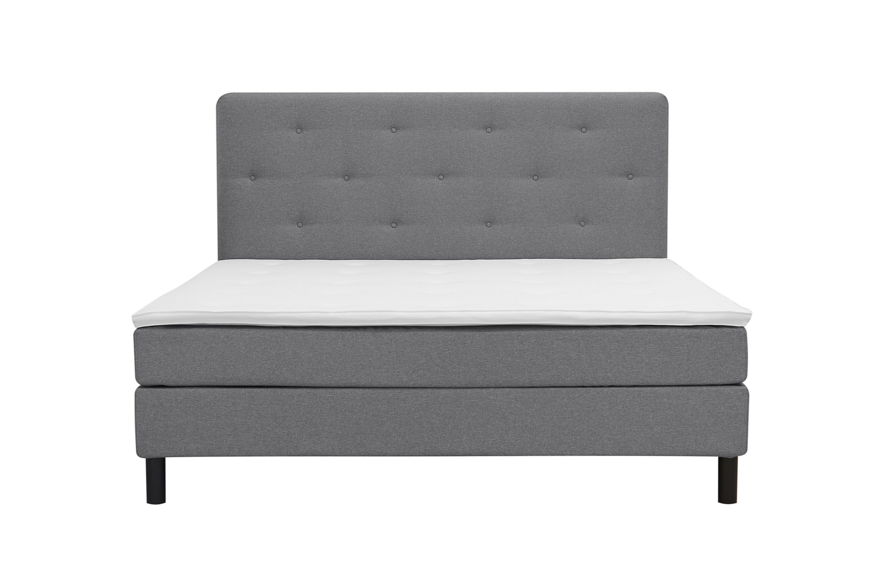 komplett sängpaket dream 160x200 cm - grå