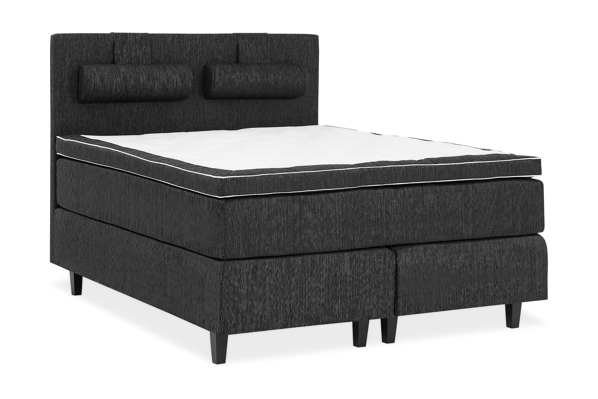 Grand Komplett Sängpaket 180x200 F/M Latex - Svart
