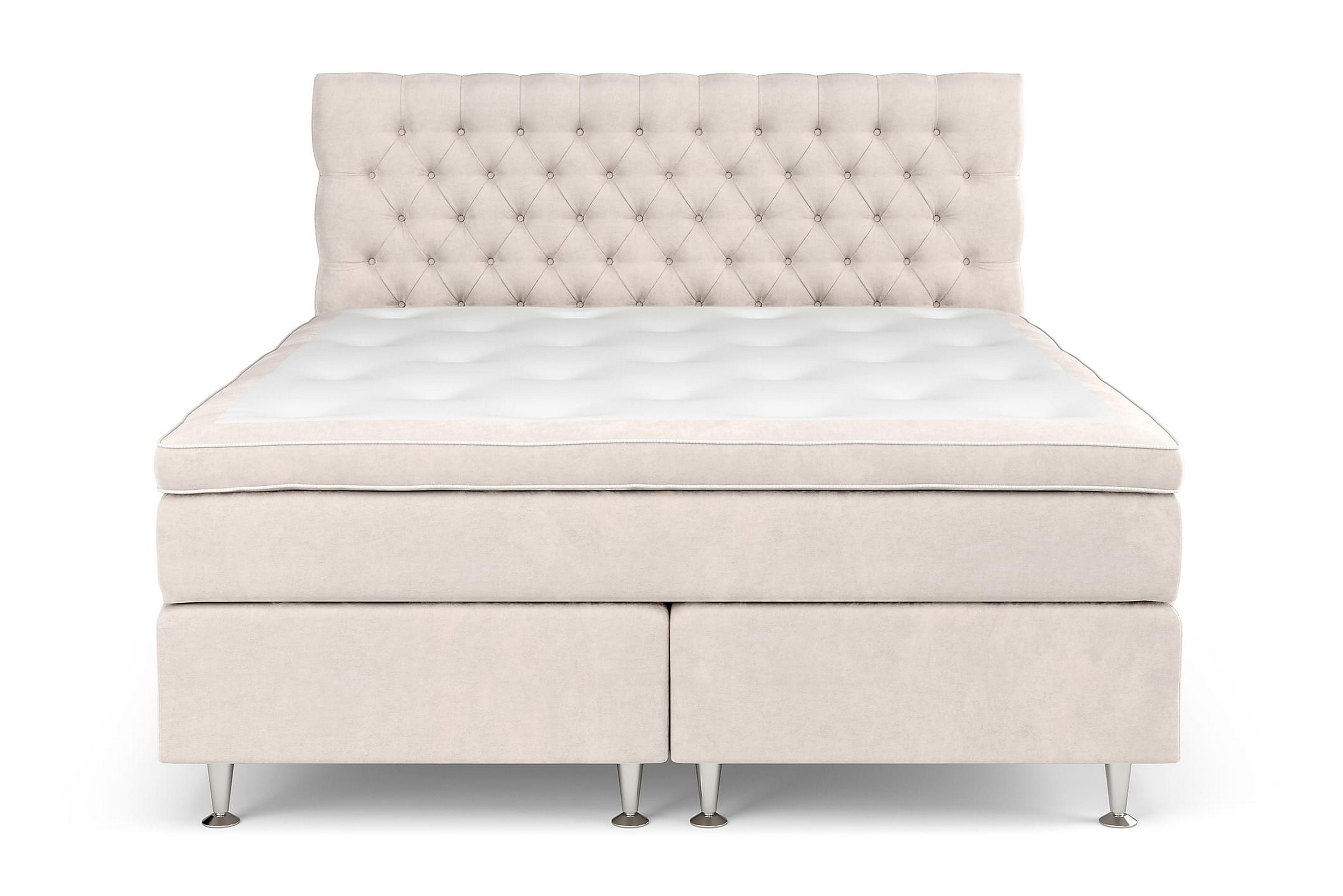 Komplett Sängpaket Estelle 210x210 cm Beige
