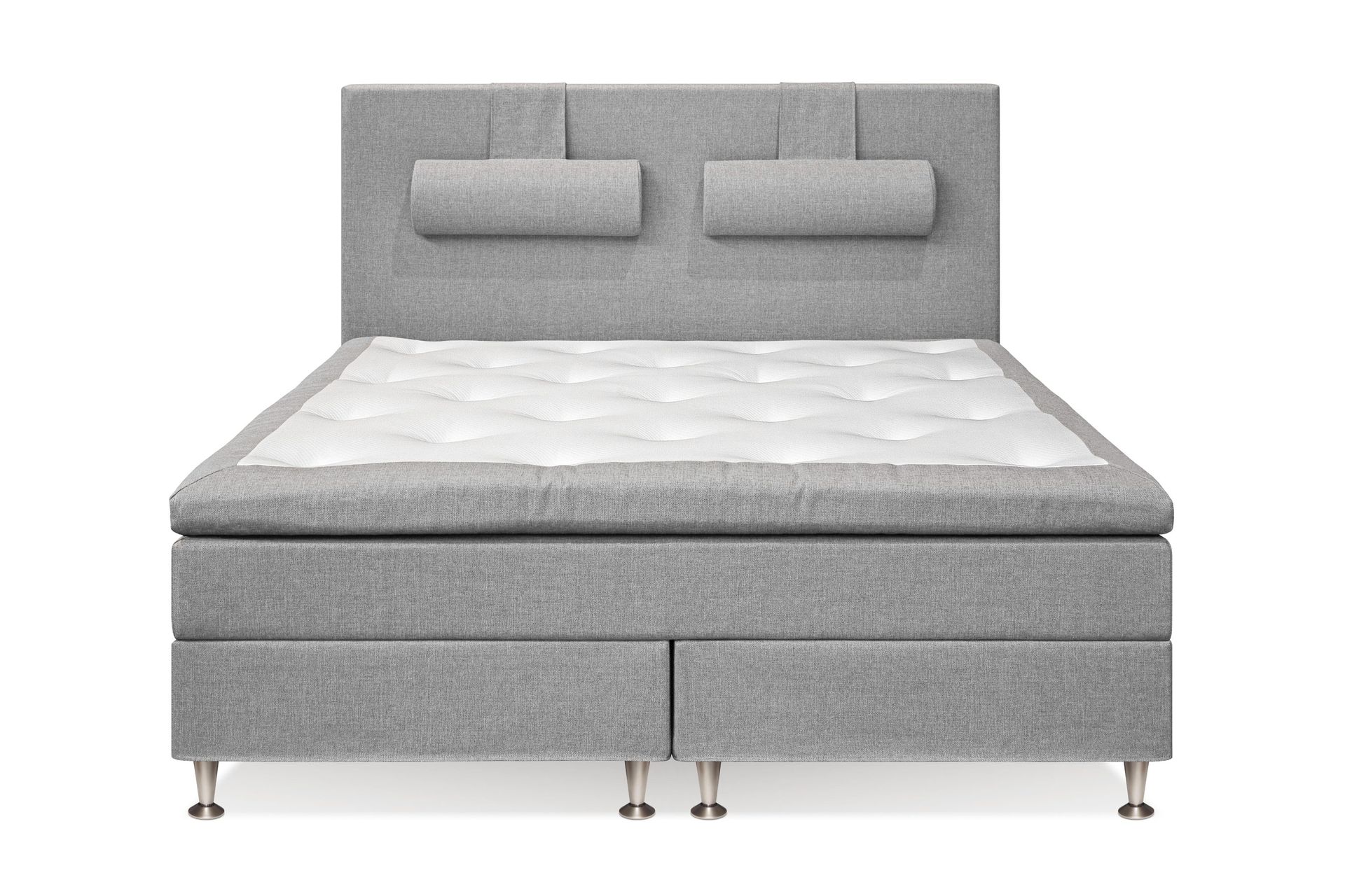 Meja Sängpaket 160x200 - Ljusgrå med nackkudde