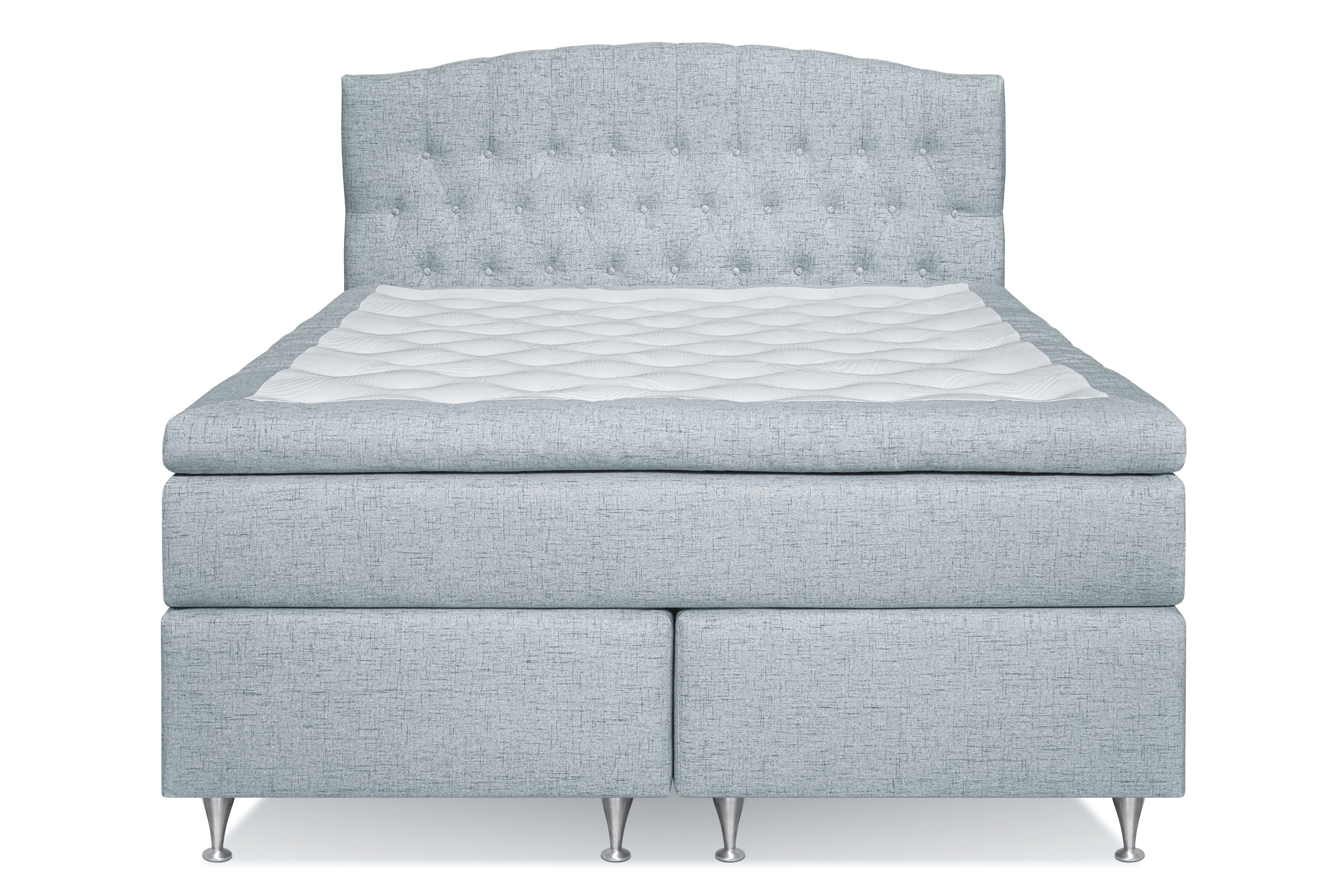 Sängpaket Abelie 160x200 Fast/Medium Ljusblå