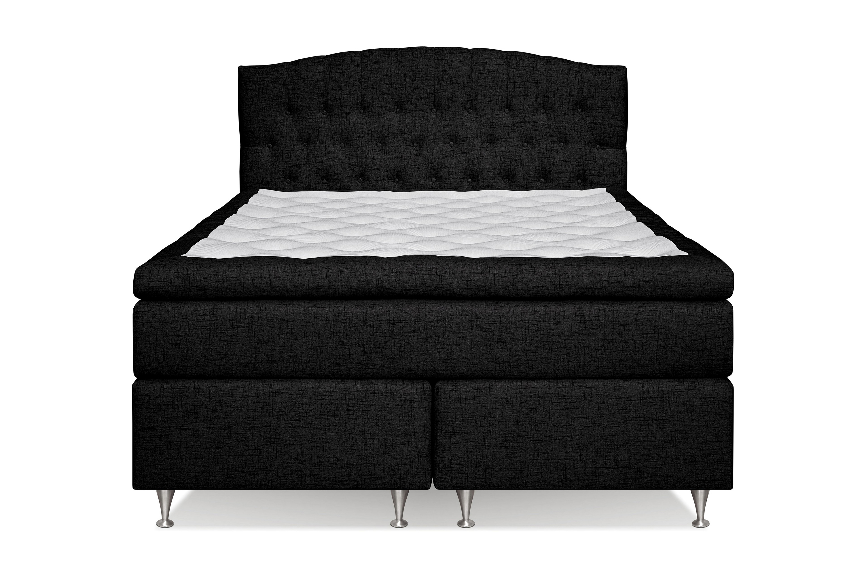 Sängpaket Abelie 160x200 Fast/Medium Svart
