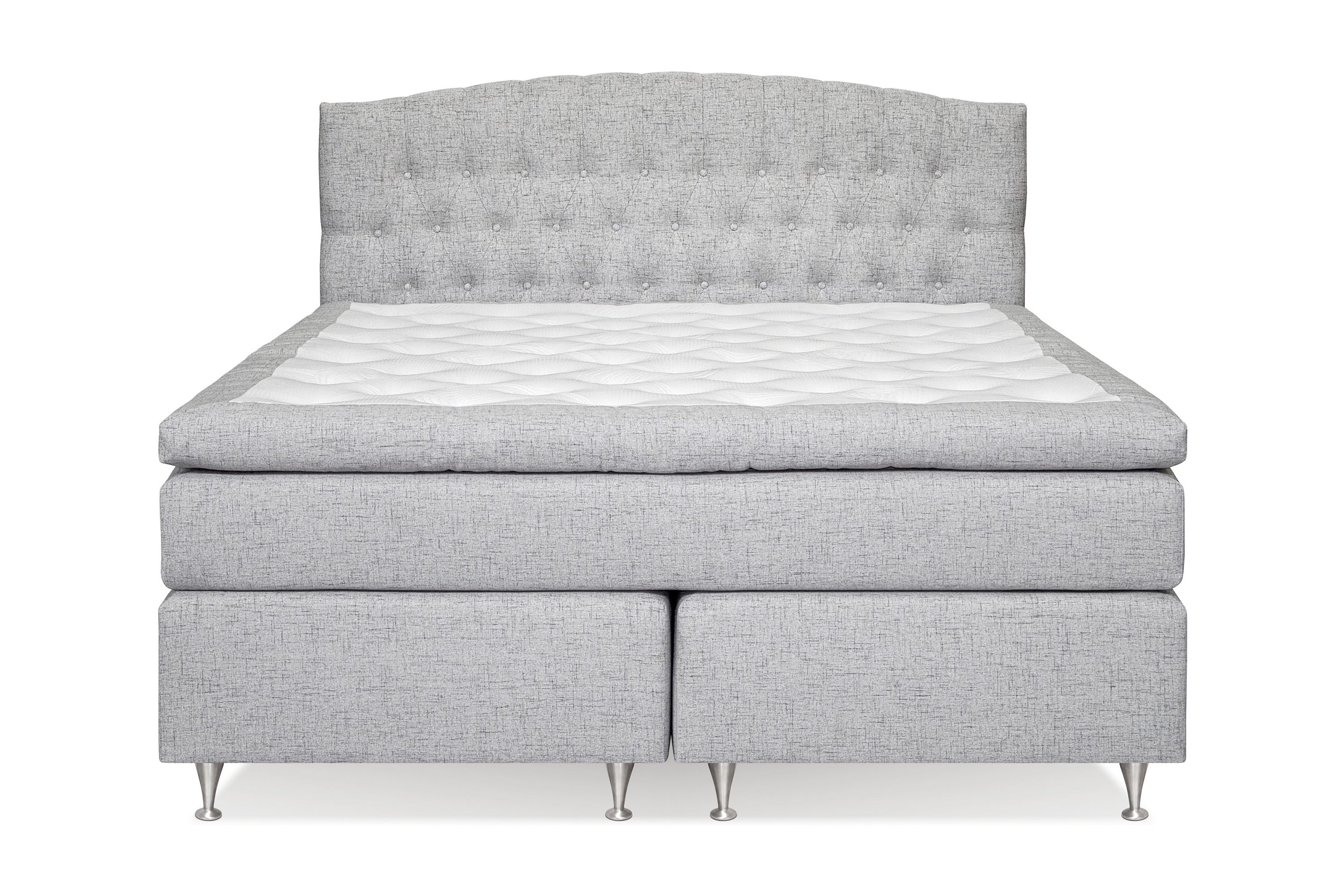 Sängpaket Abelie 180x200 Fast Ljusgrå