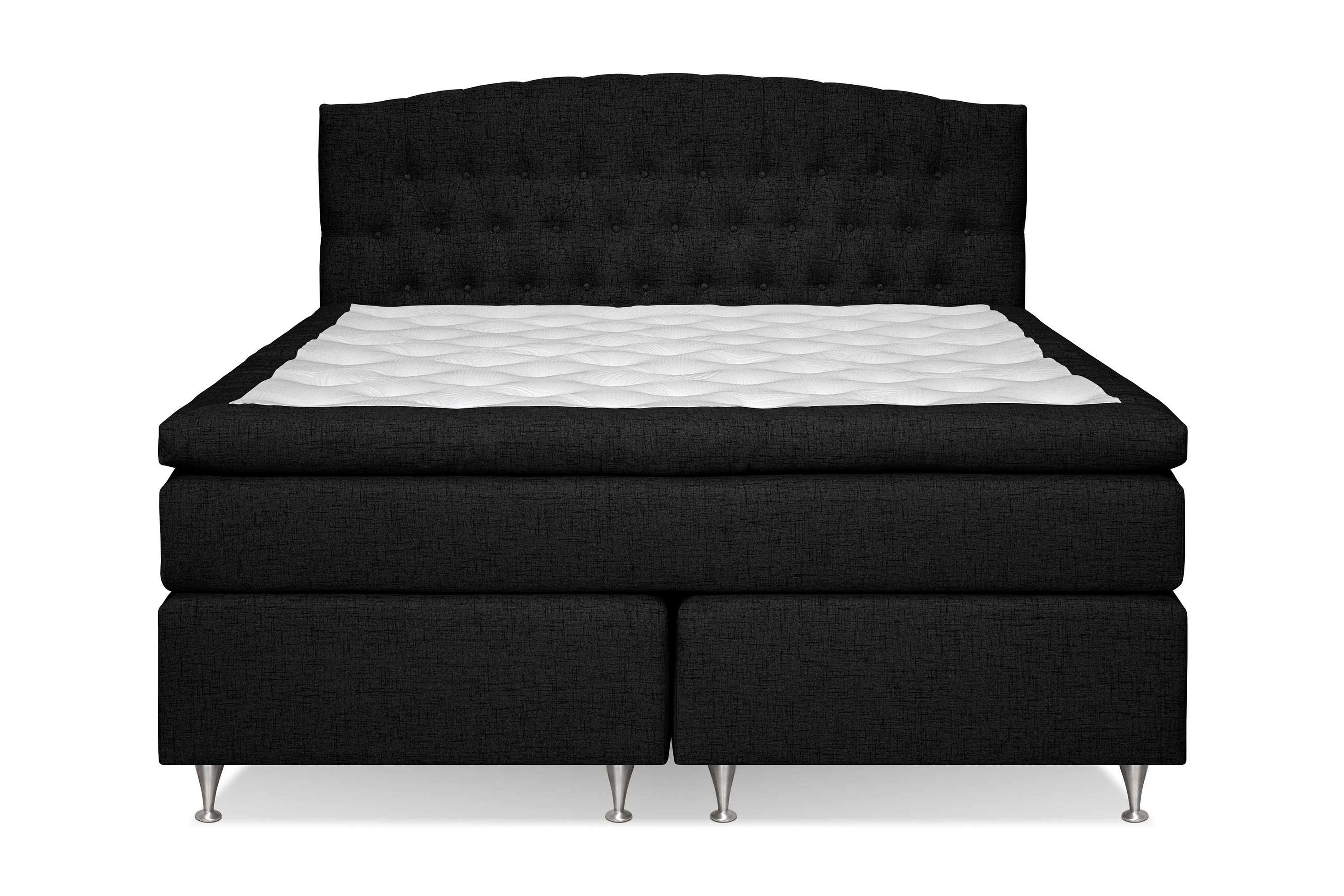 Sängpaket Abelie 180x200 Fast/Medium Svart
