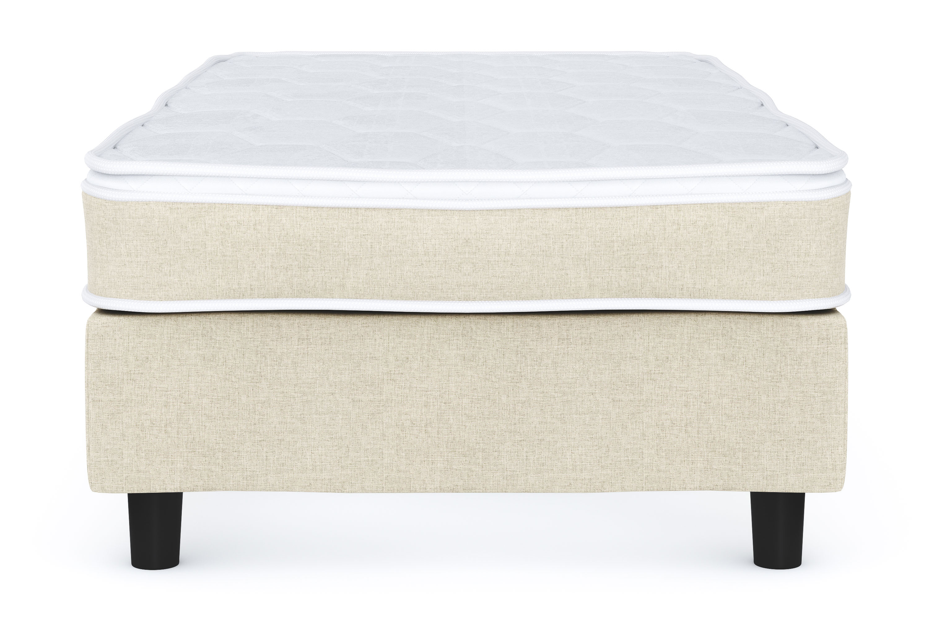 kontinentalsäng billingen 90x200 cm - beige