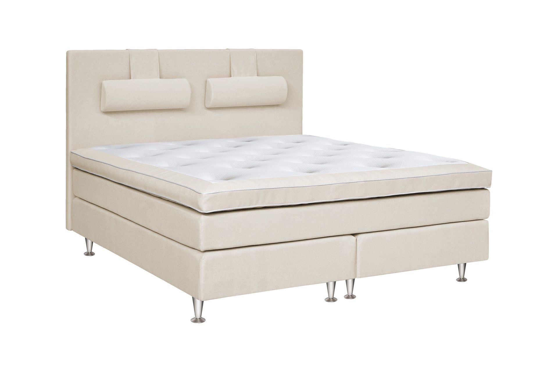 Charleston Kontinentalsäng 180x200 Fast Valbar Malaga - Malaga Beige