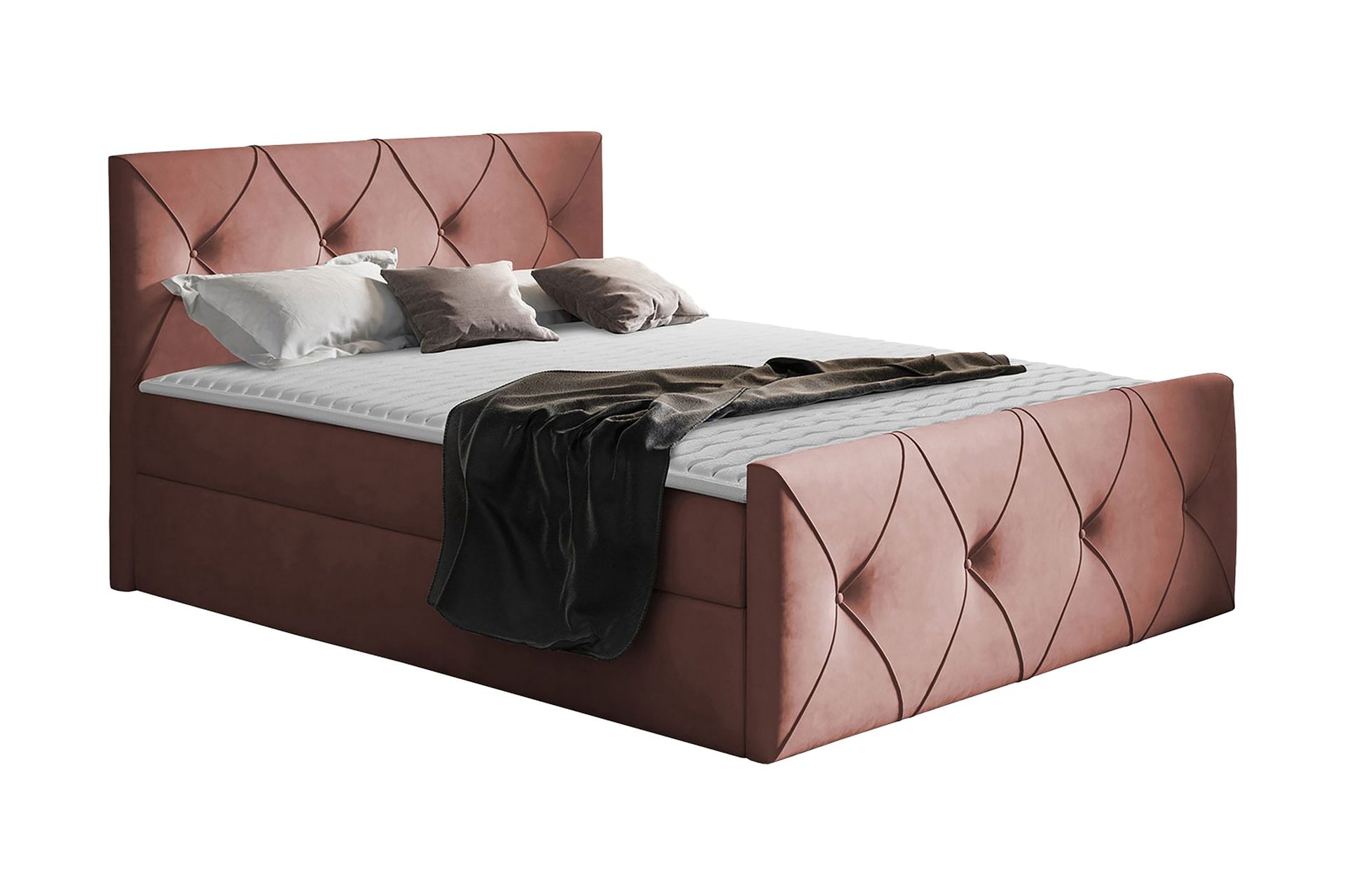 Crystalina Lux Kontinentalsäng 120x200 cm -