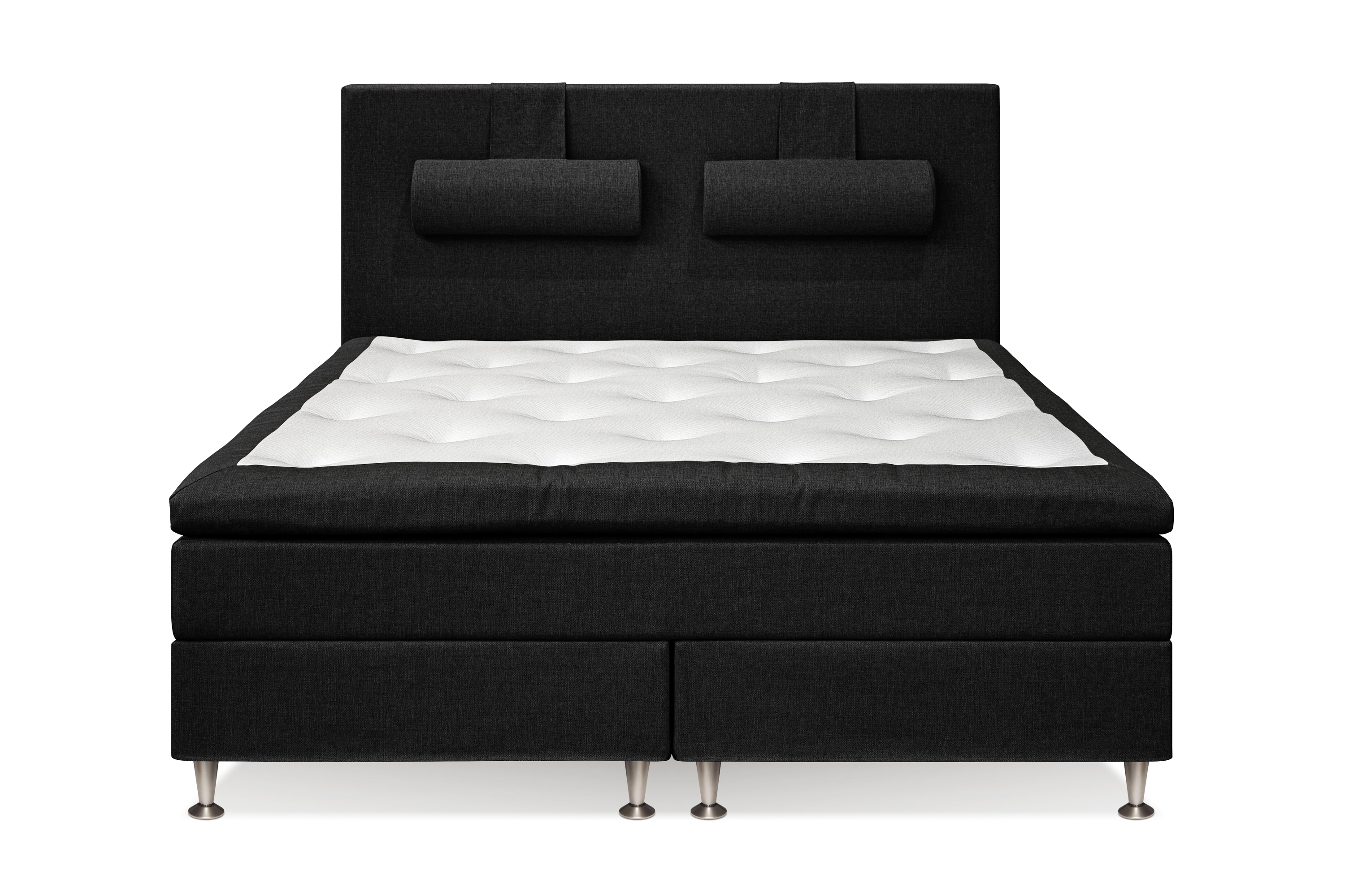 Komplett Sängpaket Sofia 180x200 Svart med nackkudde