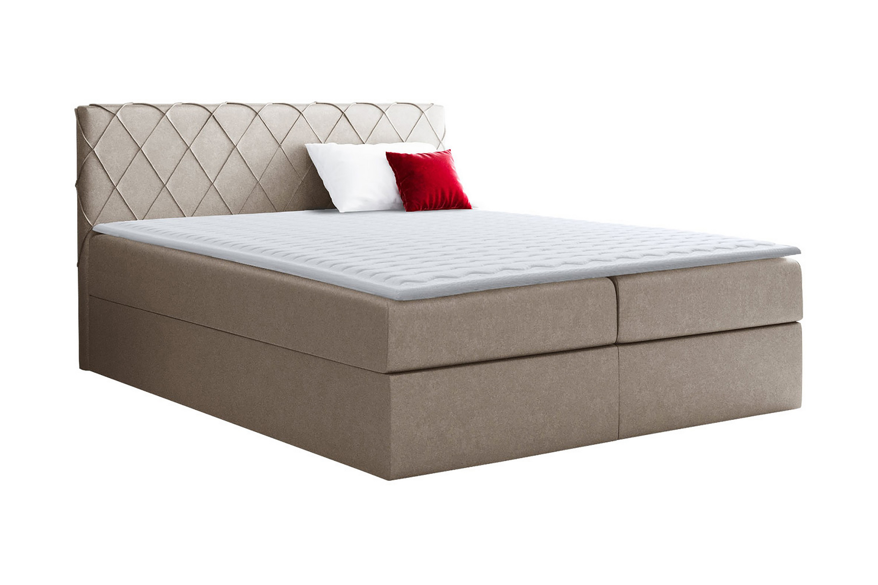 Kontinentalsäng Nerland 200x200 Beige